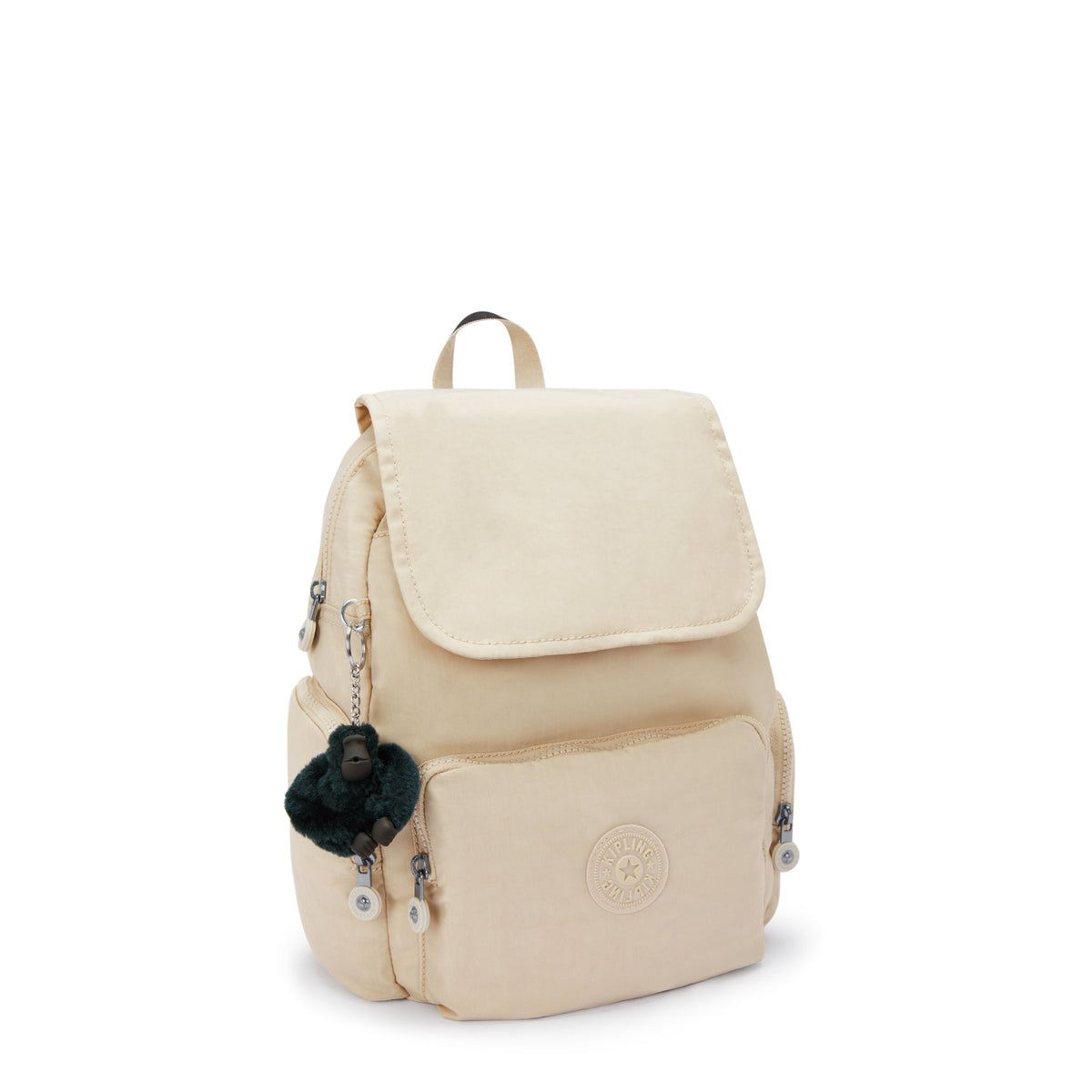 حقيبة ظهر صغيرة Kipling City Zip S Back to Beige I3523-26V