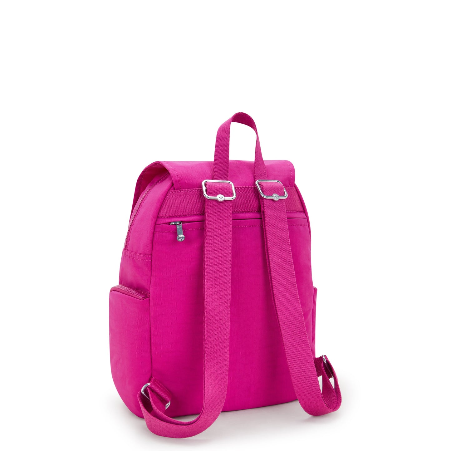 حقيبة ظهر Kipling City Zip S صغيرة متوهجة باللون الفوشيا I3523-3KU