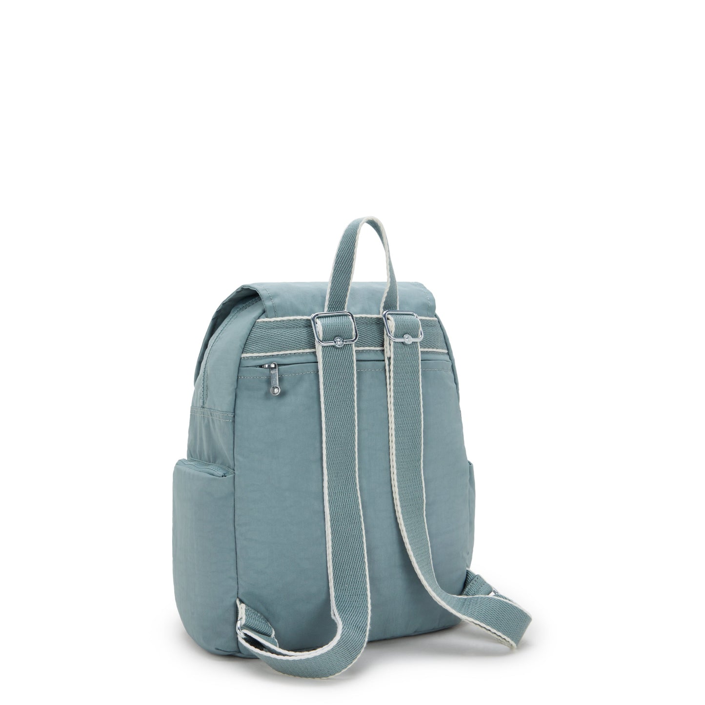 حقيبة ظهر Kipling City Zip S صغيرة مريحة باللون الرمادي I3523-3NL