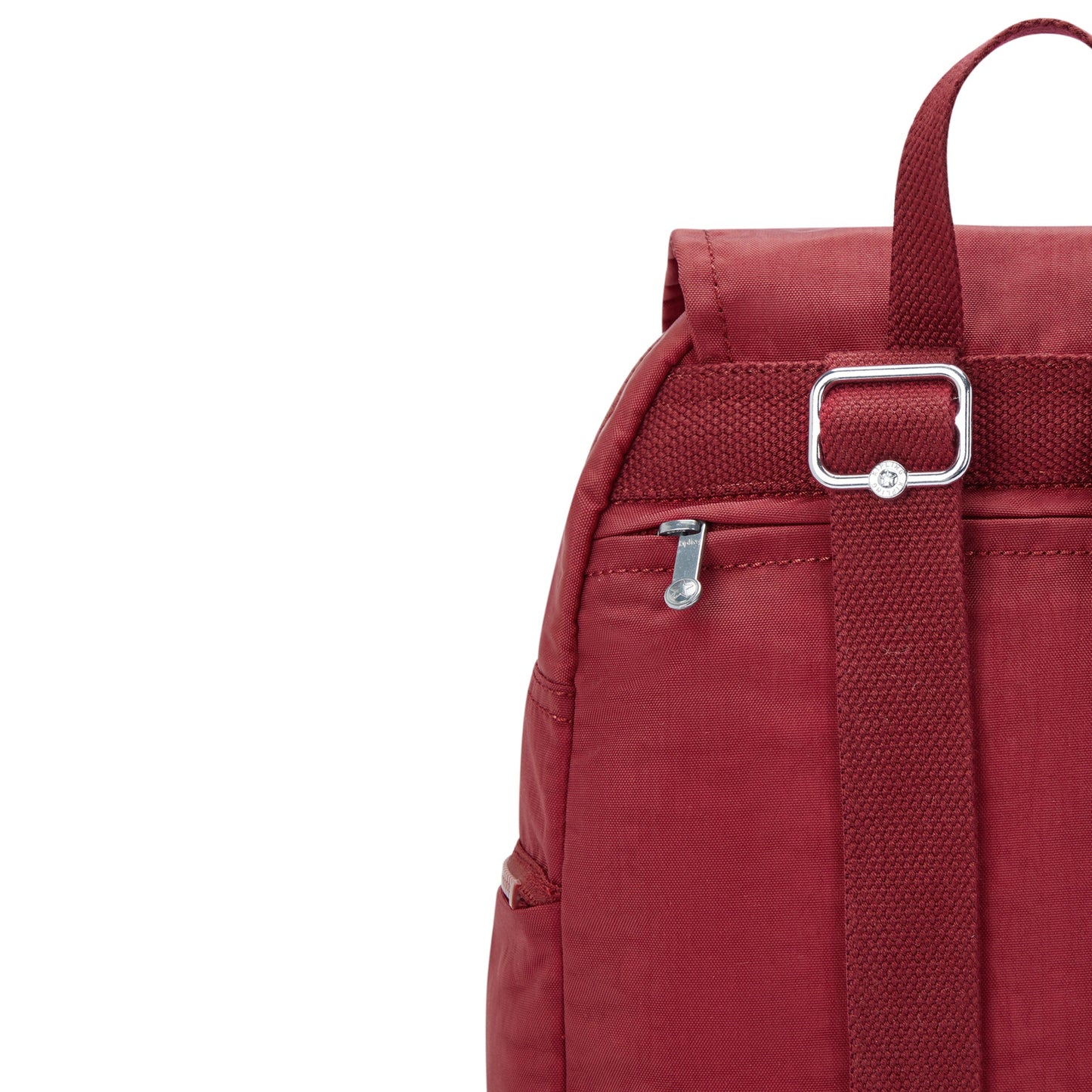 حقيبة ظهر Kipling City Zip S صغيرة حمراء اللون I3523-4SS