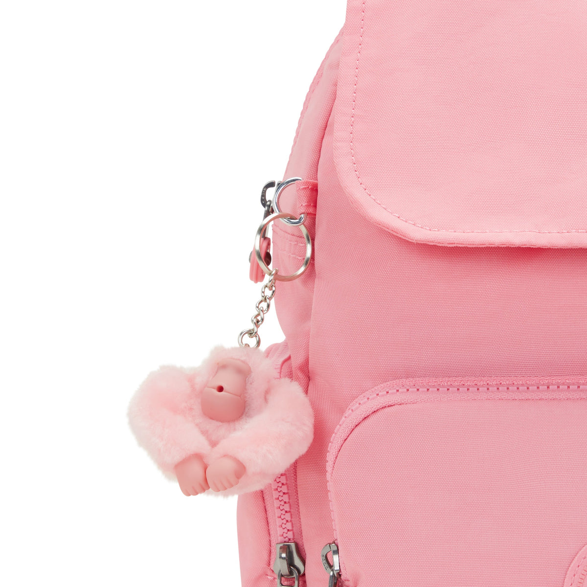 حقيبة ظهر صغيرة Kipling City Zip S Enjoyable Blush I3523-6LZ