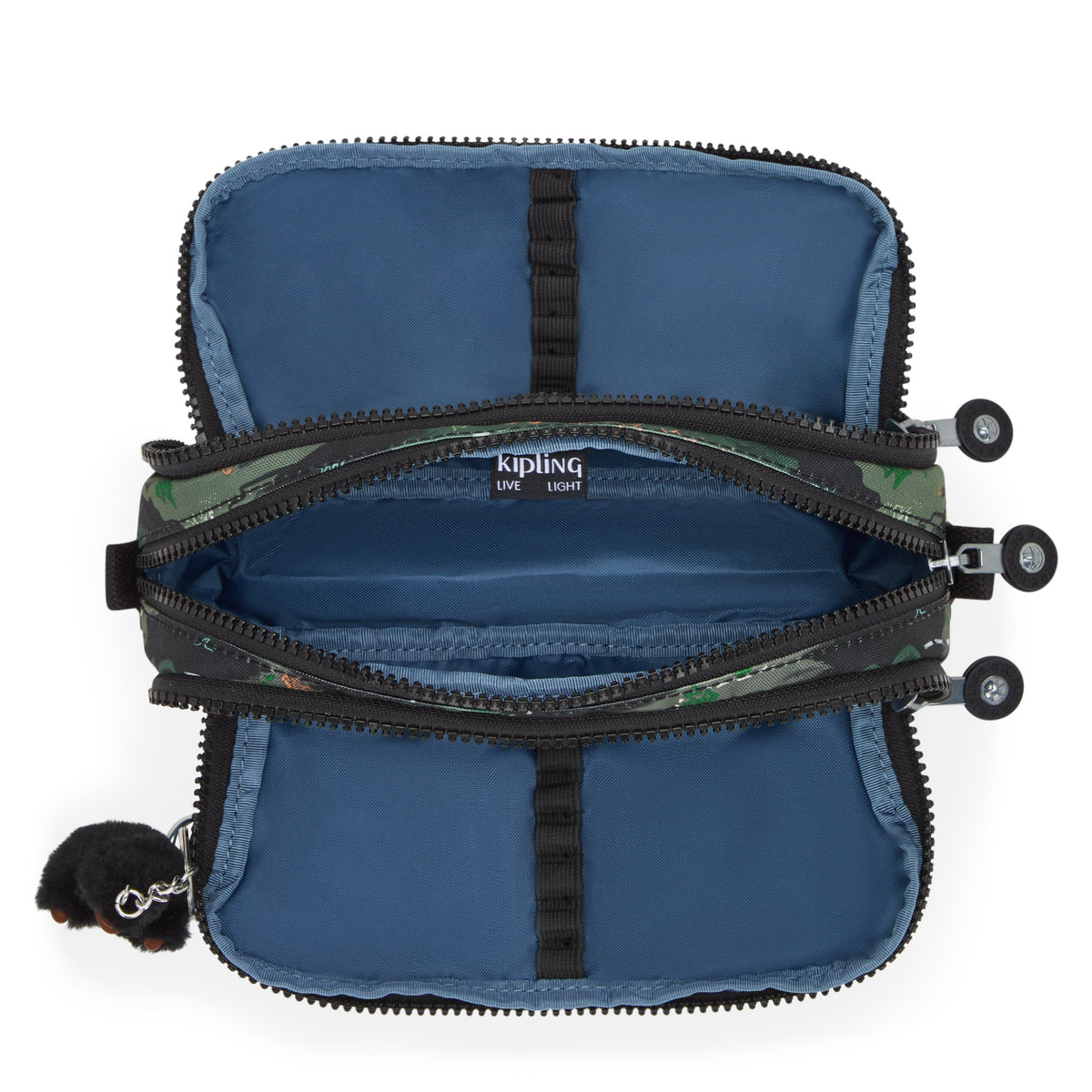حقيبة أقلام KIPLING Gitroy Camo Treasure Large I3560-3PB
