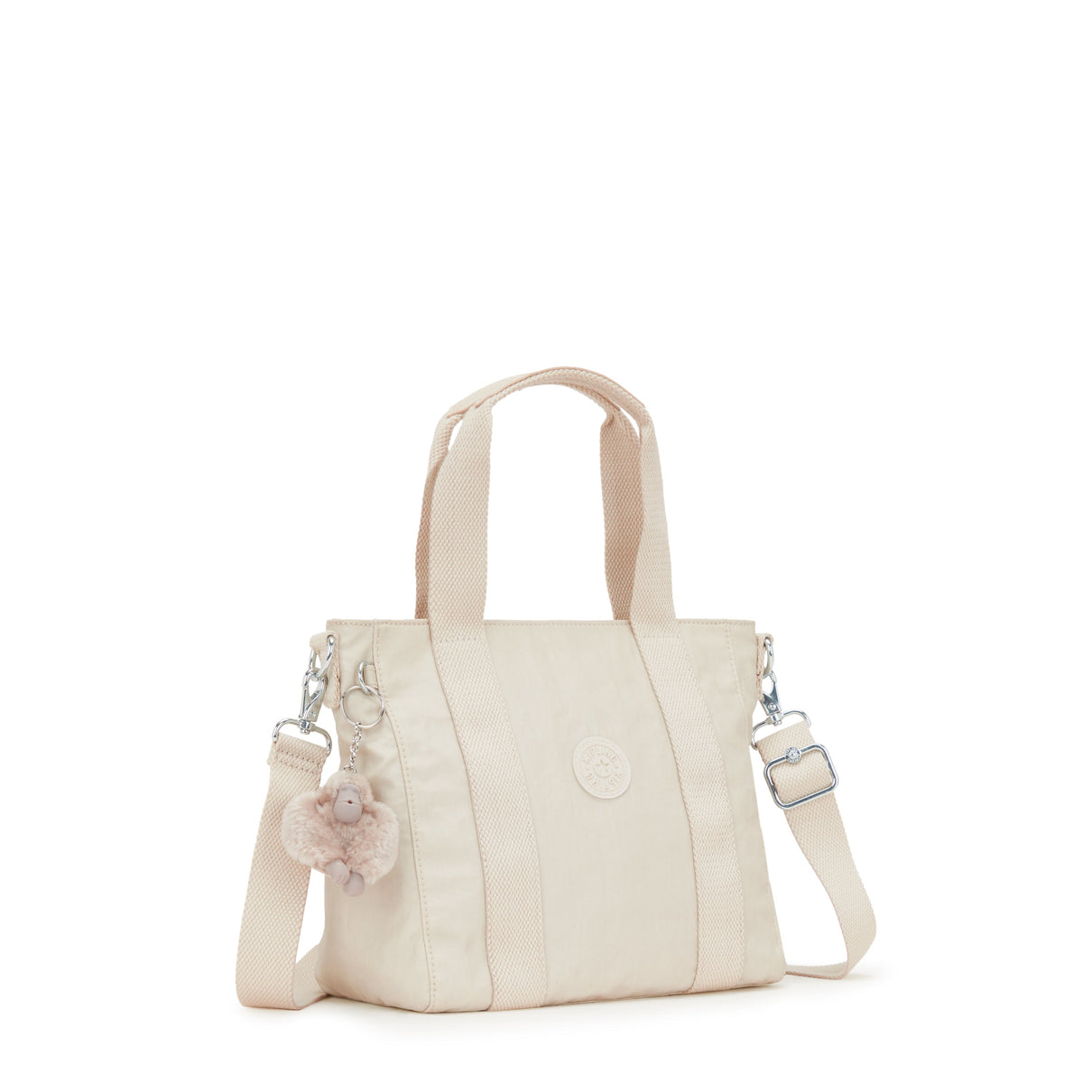 حقيبة KIPLING-Asseni Mini-Small (بحزام كتف قابل للإزالة)-Beige Pearl-I3572-3KA