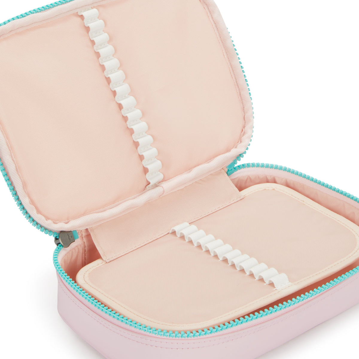 Kipling 100 Pens Sea Pink Met Large pencase I3624-52J