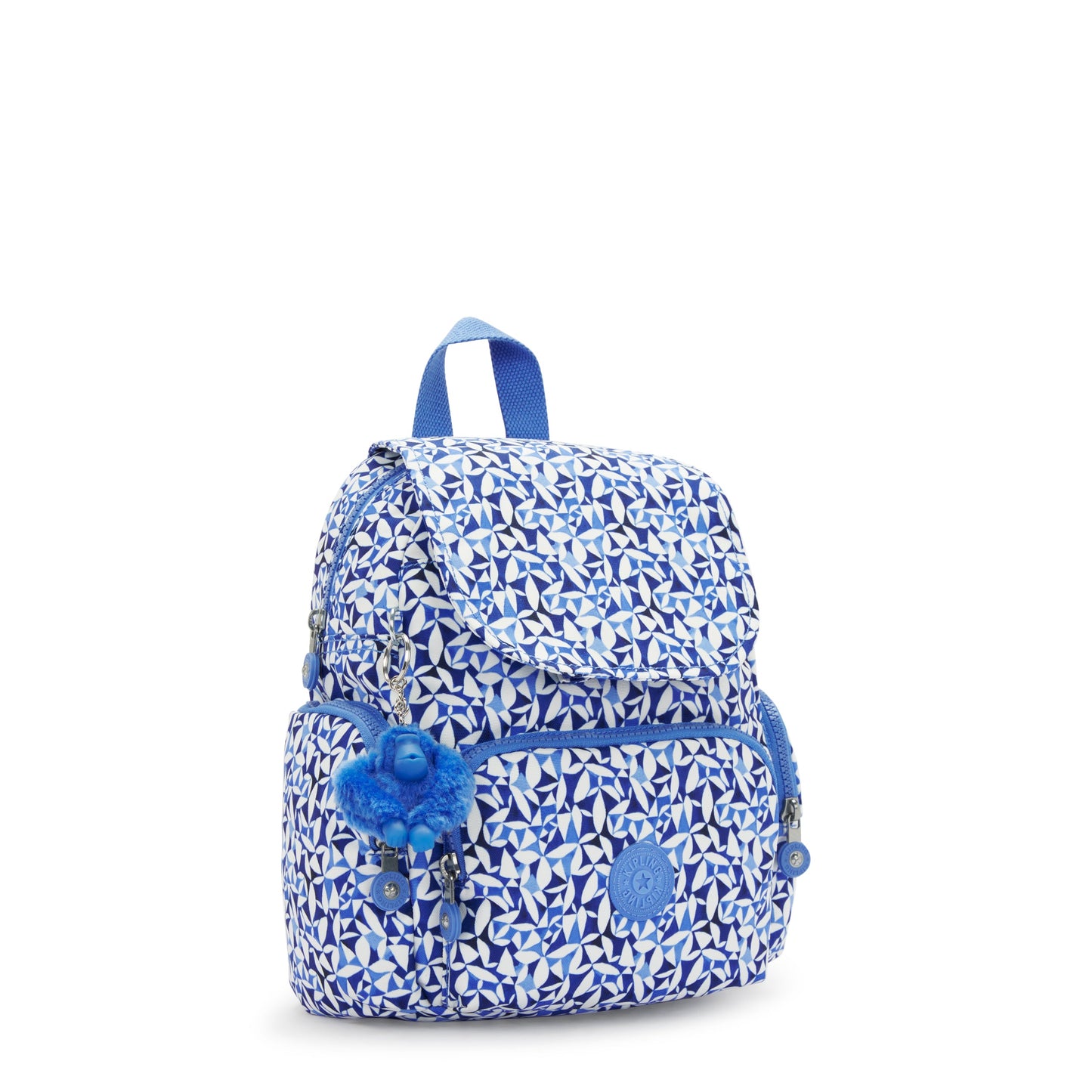 حقيبة ظهر صغيرة Kipling City Zip Mini Crazy Leaves I3735-1DU