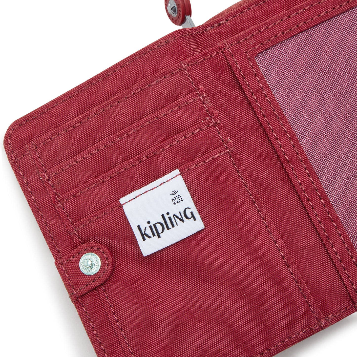محفظة Kipling Money Love Funky Red متوسطة الحجم I3738-4SS