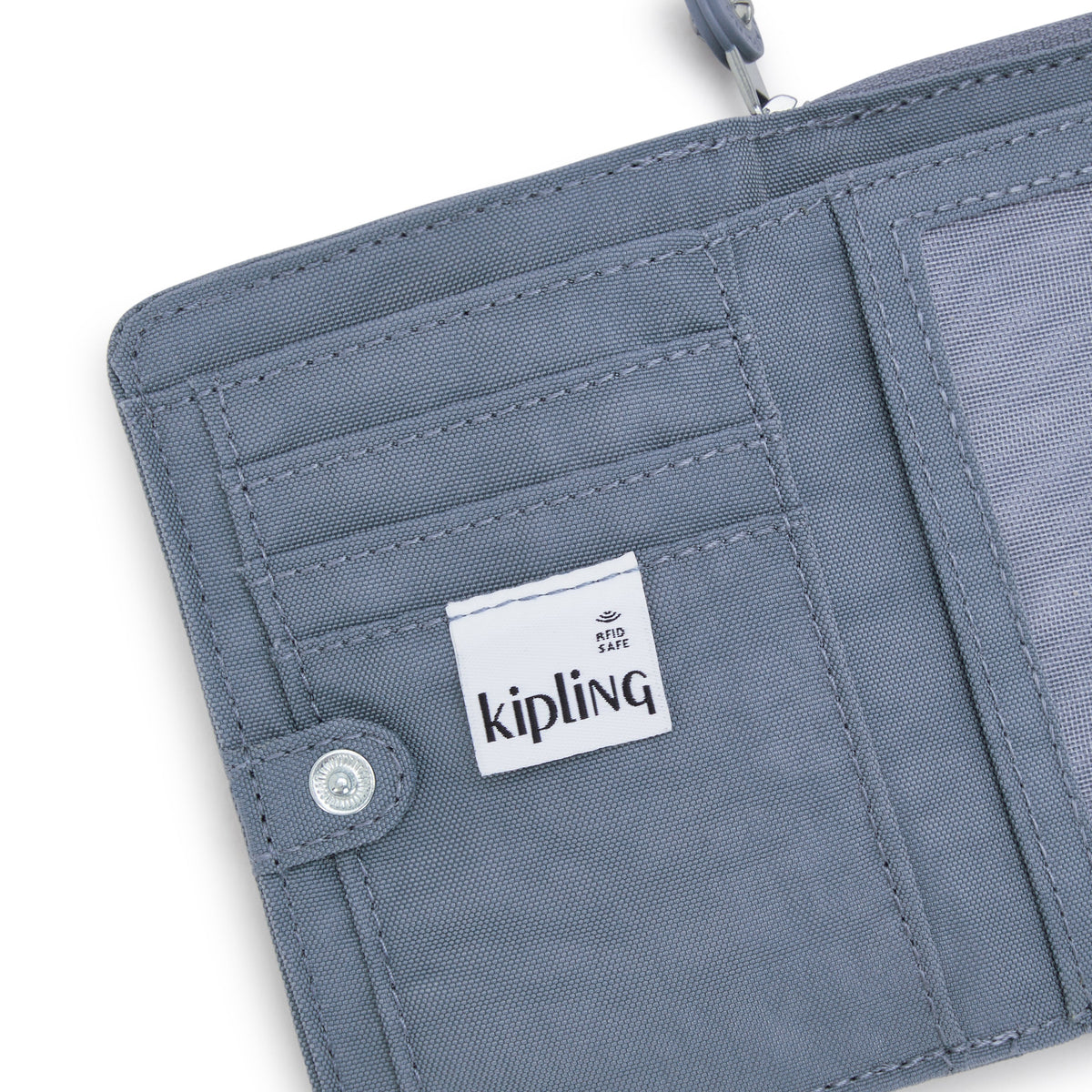 Kipling Money Love محفظة متوسطة أزرق حجري I3738-6FB