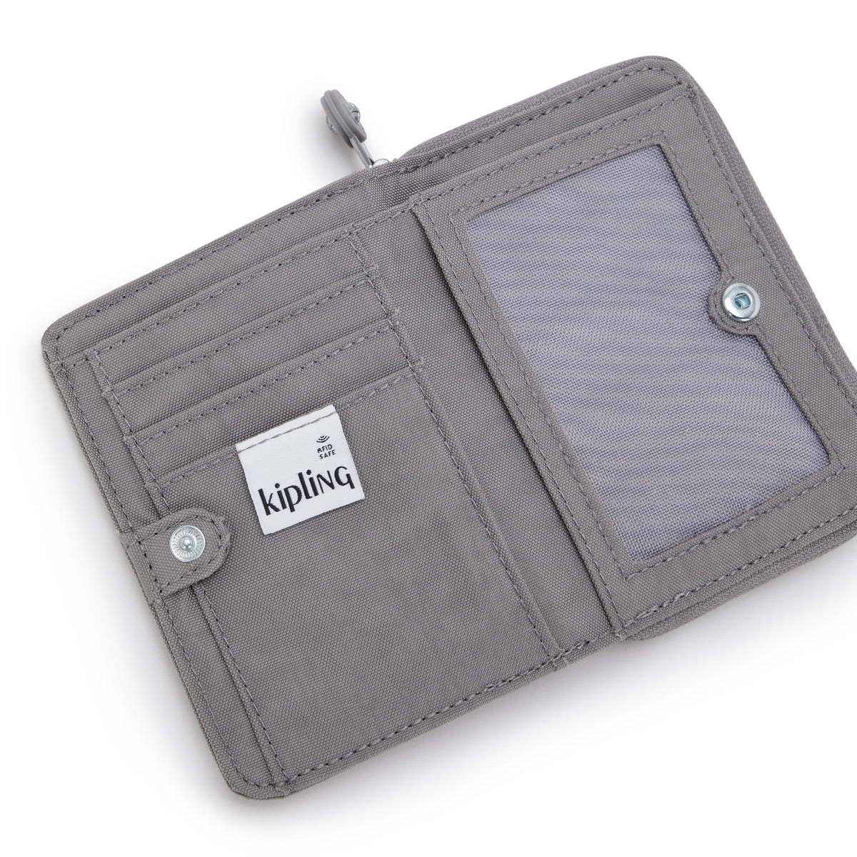 Kipling Money Love Inviting Grey Medium Wallet I3738-8DH