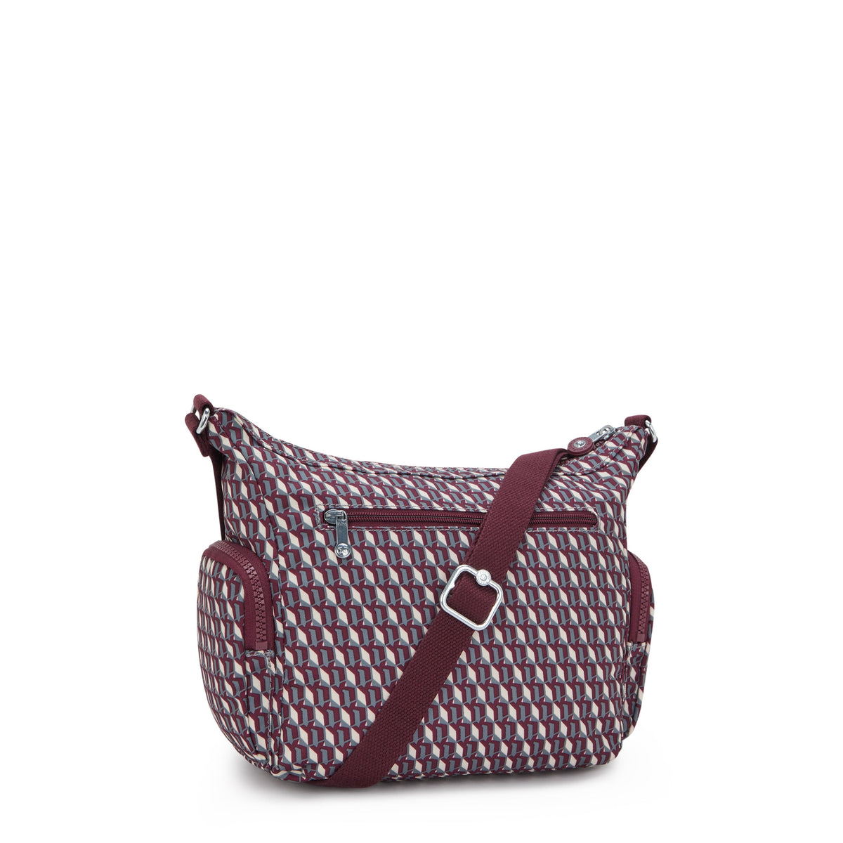Kipling Gabbie S 3Dk Wine Medium حقيبة كروس I3759-1PB