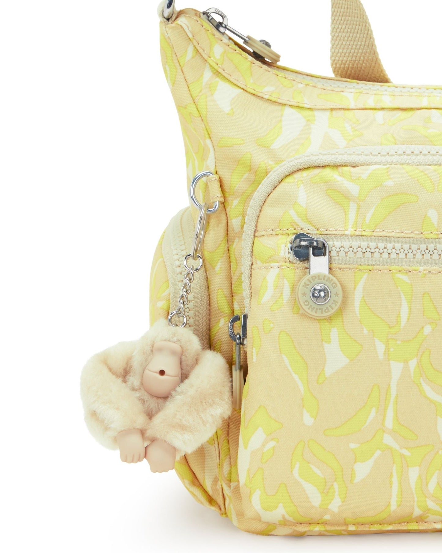 Kipling Gabbie S Palm Mood Sun حقيبة كروس متوسطة I3759-4DP