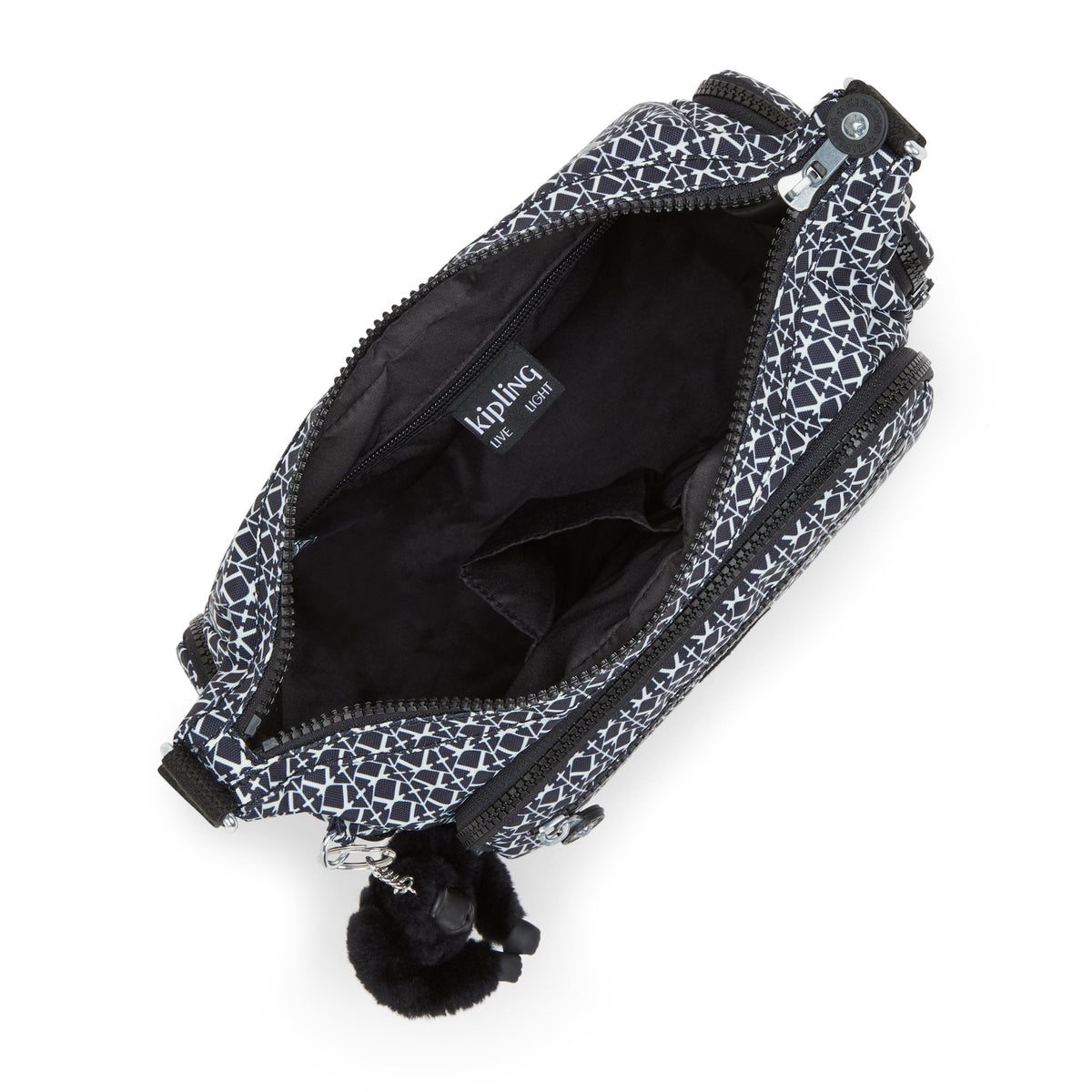 KIPLING Gabbie S حقيبة كروس متوسطة بطبعة مميزة I3759-DD2