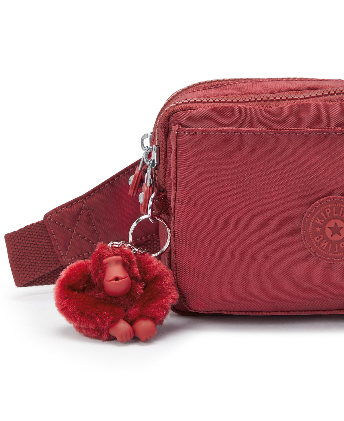 حقيبة كتف صغيرة Kipling Abanu متعددة الألوان باللون الأحمر I3795-4SS