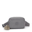 Kipling Abanu Multi Inviting Grey حقيبة كروس صغيرة قابلة للتحويل إلى حقيبة خصر (مع حزام كتف قابل للإزالة) I3795-8DH