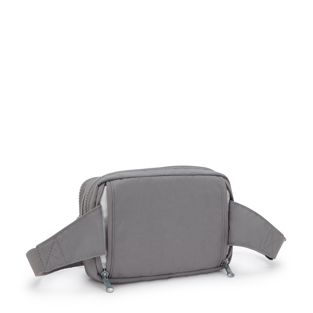 Kipling Abanu Multi Inviting Grey حقيبة كروس صغيرة قابلة للتحويل إلى حقيبة خصر (مع حزام كتف قابل للإزالة) I3795-8DH