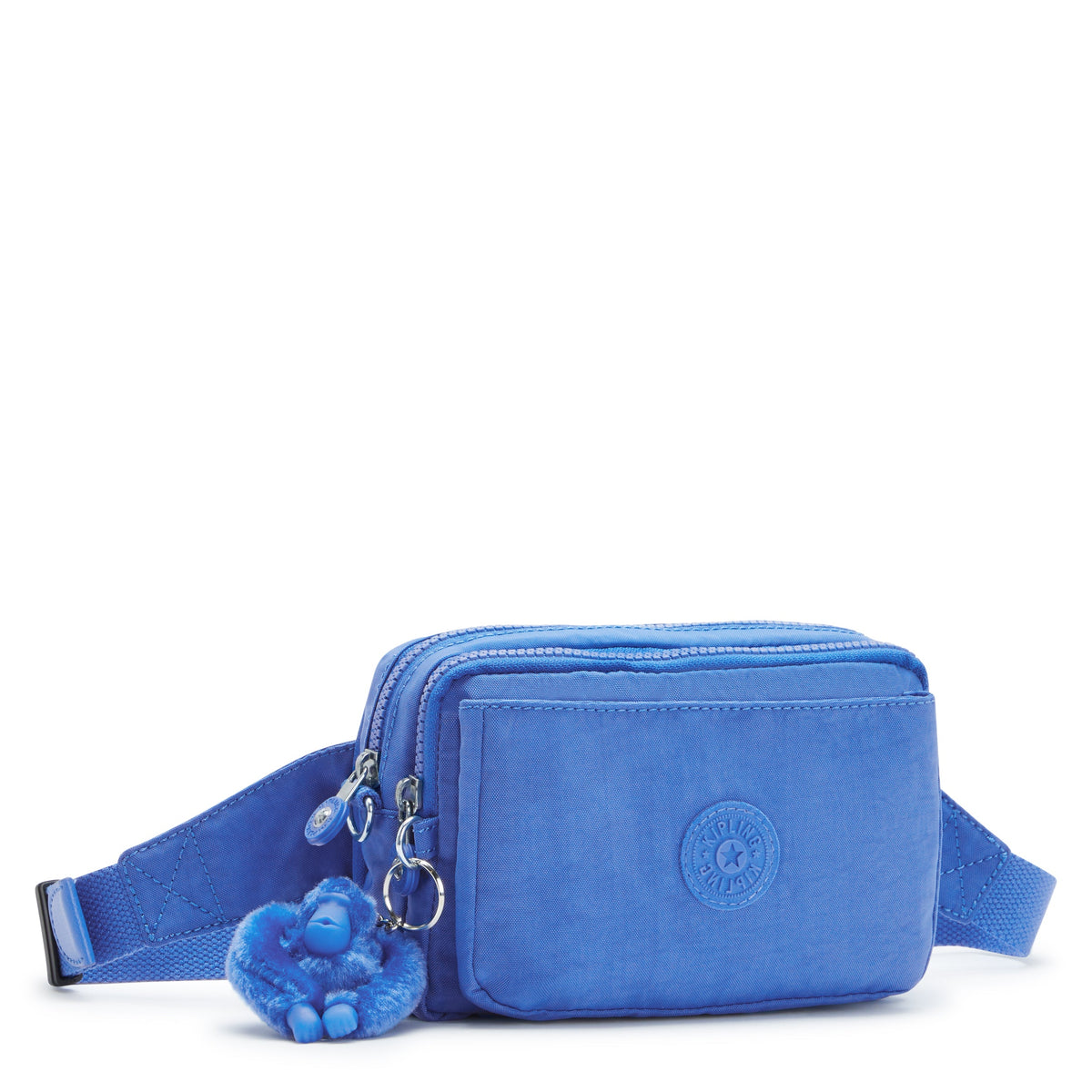KIPLING-Abanu Multi-Small crossbody convertible to waist bag (with removed straps)-Havana Blue-I3795-JC7