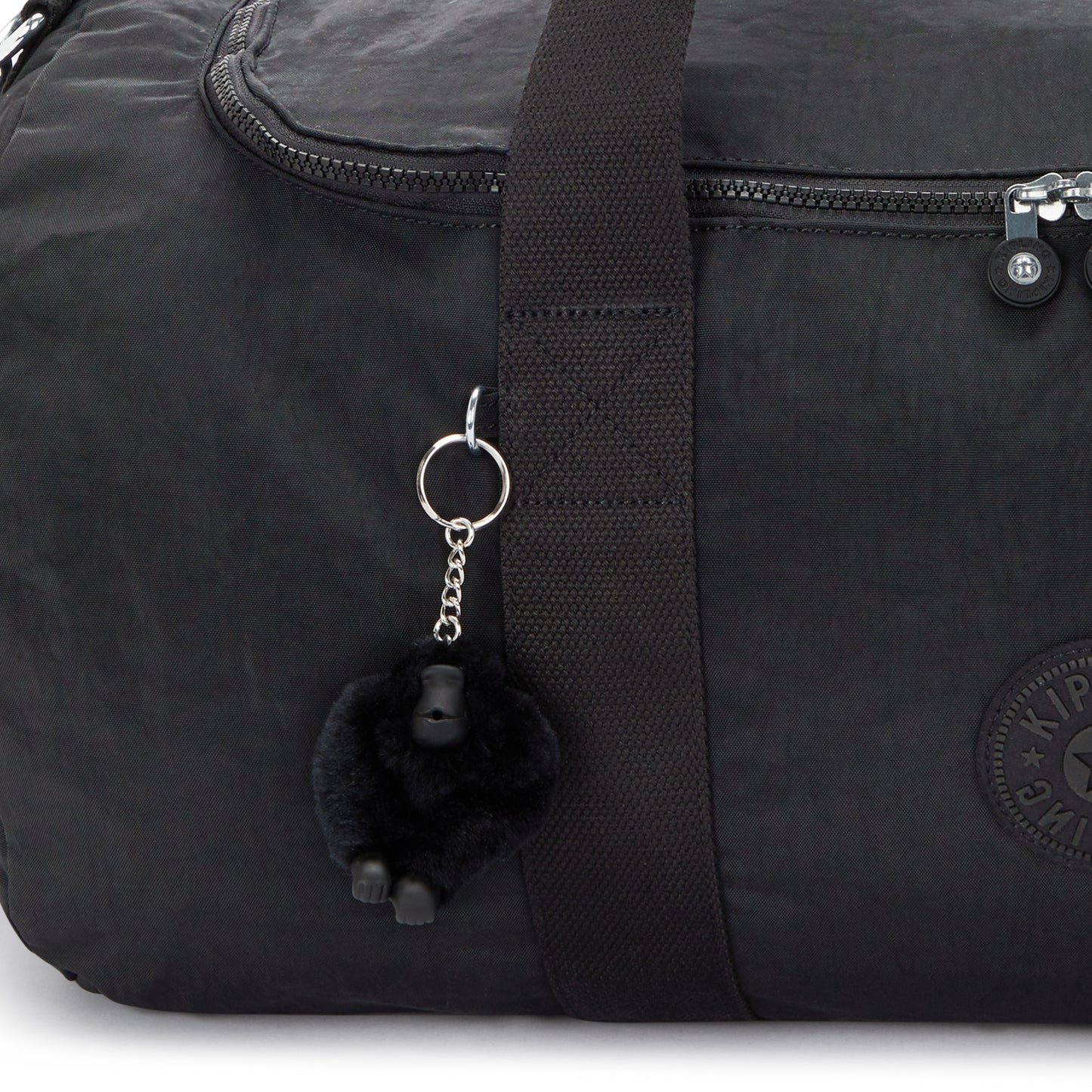KIPLING Argus M أسود نوير حقيبة عطلة نهاية الأسبوع كبيرة I3826-P39