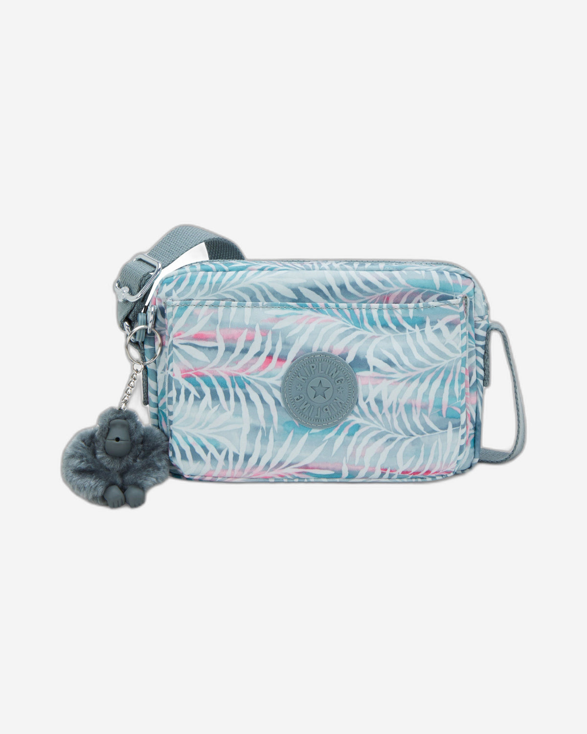 حقيبة كتف صغيرة Kipling Abanu Palmtree Leaves I3942-3QN