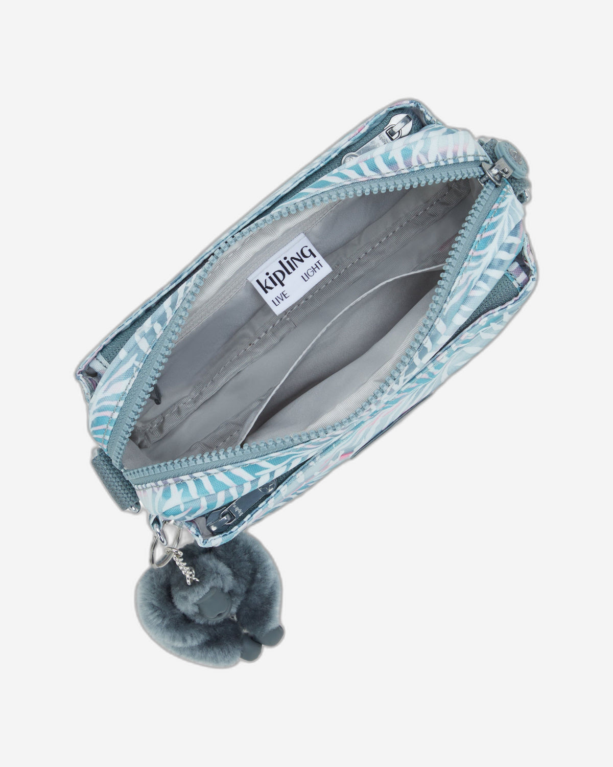 حقيبة كتف صغيرة Kipling Abanu Palmtree Leaves I3942-3QN