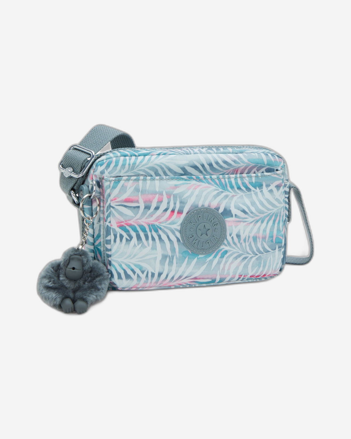 حقيبة كتف صغيرة Kipling Abanu Palmtree Leaves I3942-3QN