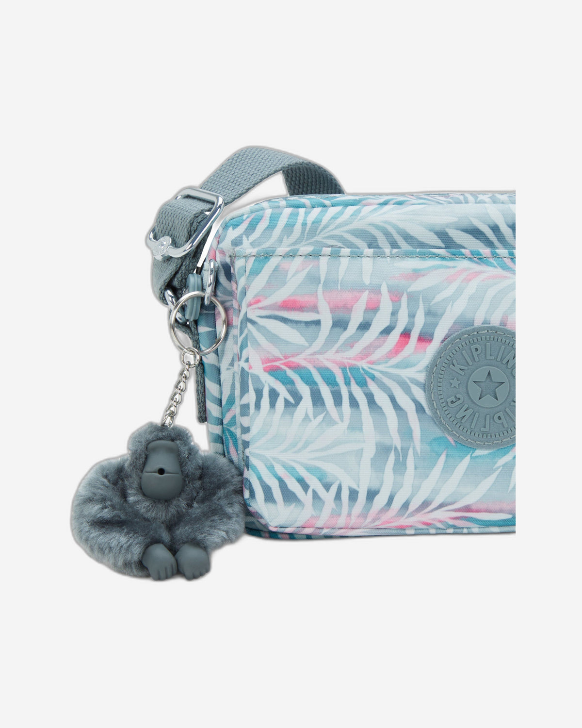 حقيبة كتف صغيرة Kipling Abanu Palmtree Leaves I3942-3QN
