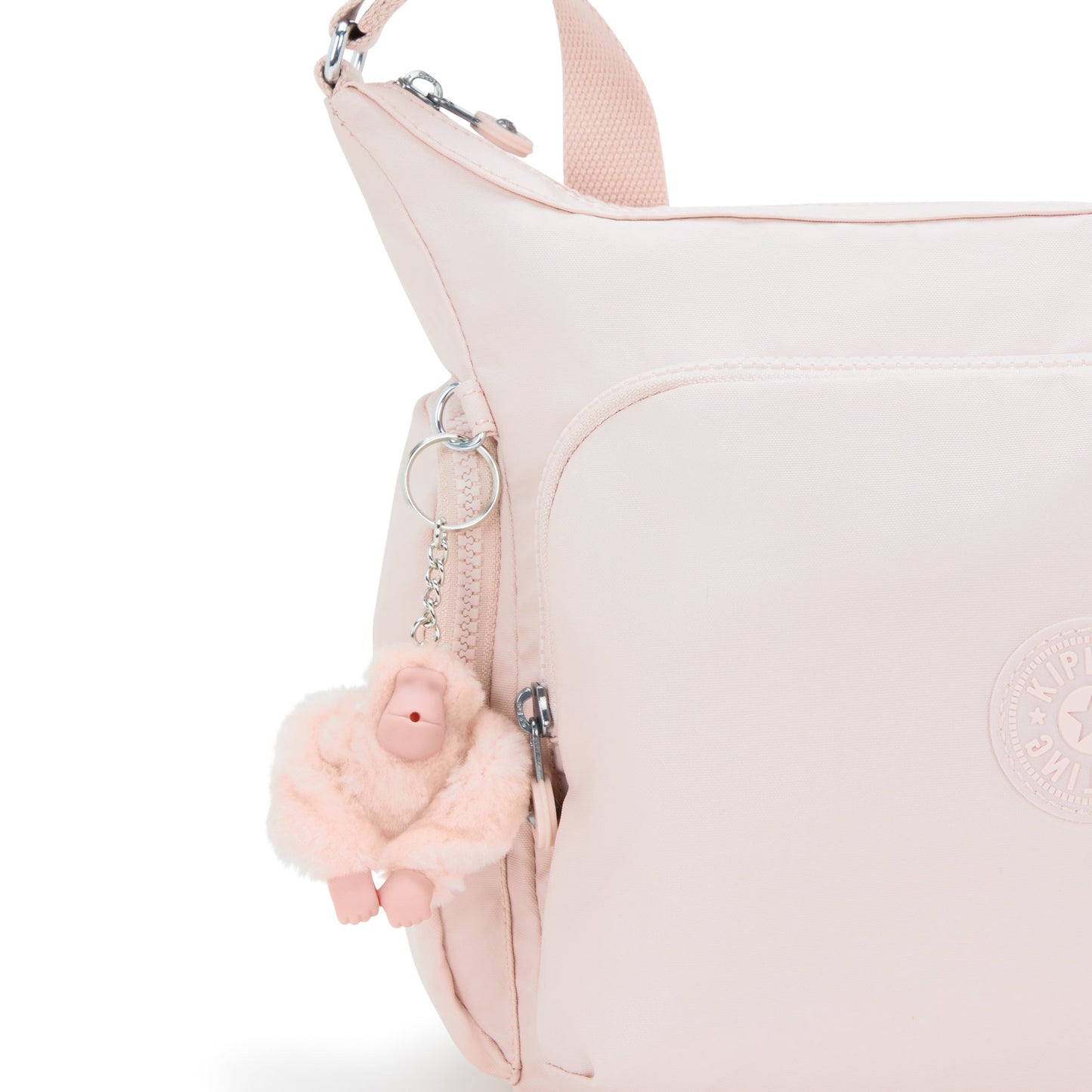 حقيبة كتف كبيرة Kipling Gabb Pink Shine I3945-3DZ