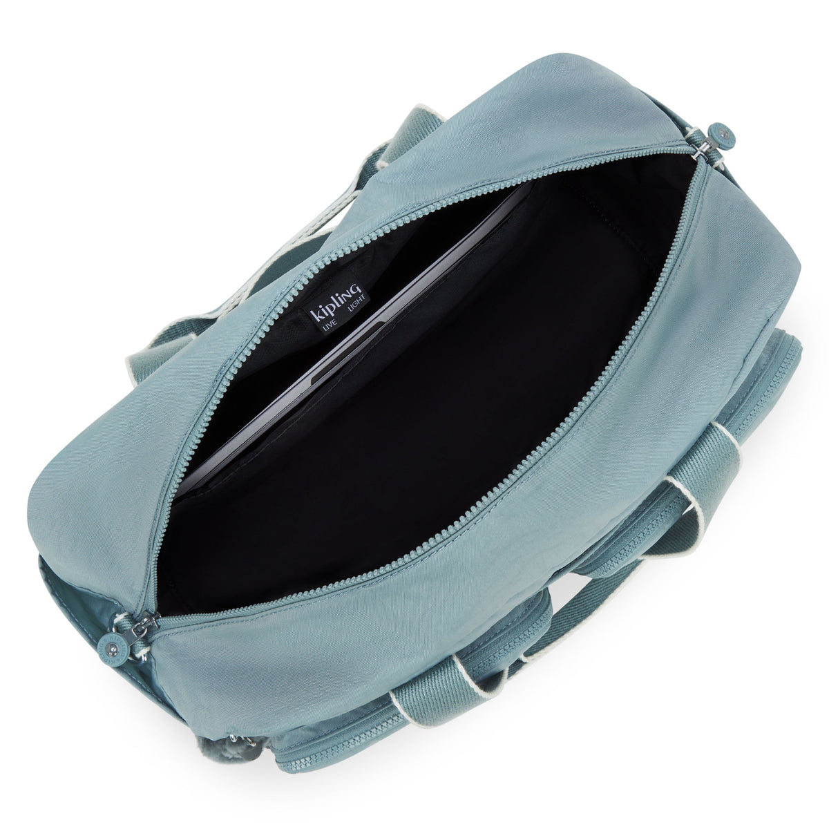 حقيبة Kipling Defea XL رمادية مريحة متوسطة الحجم لعطلة نهاية الأسبوع I3958-3NL
