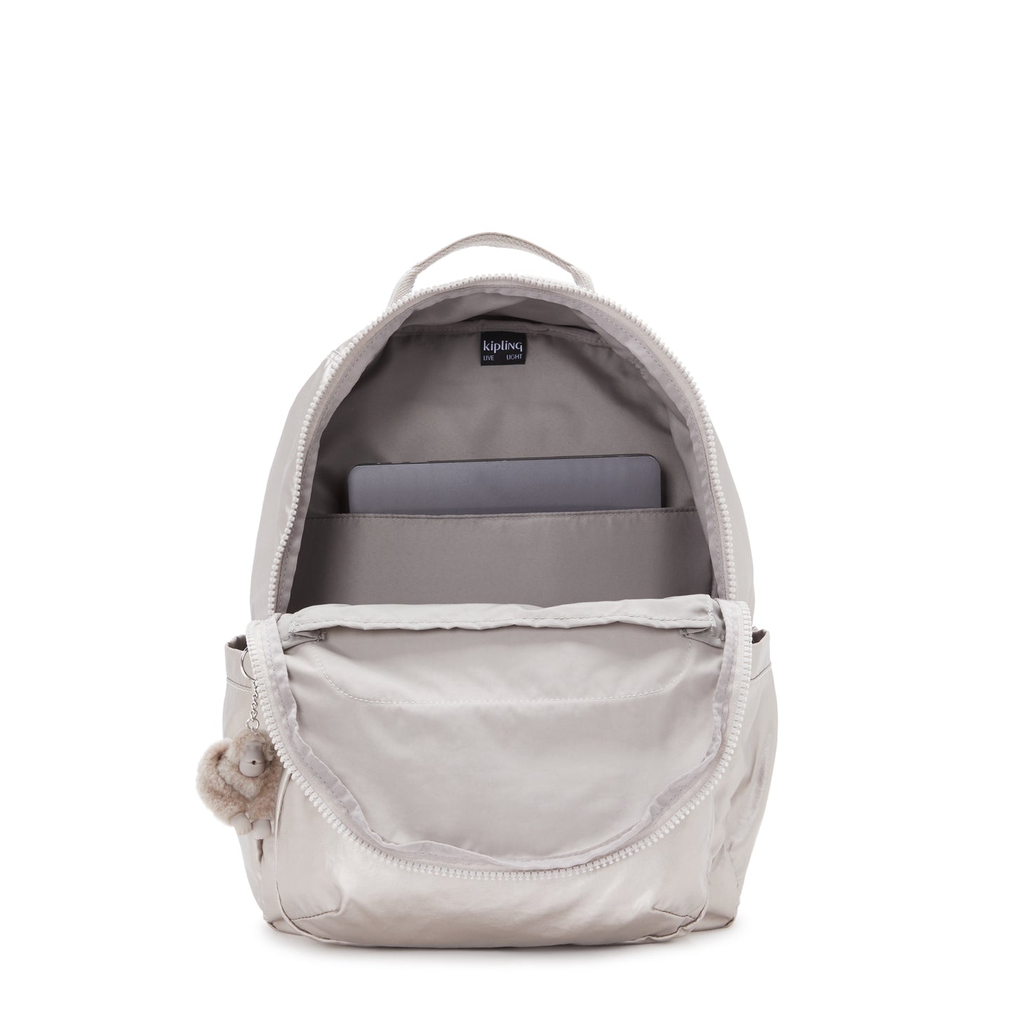 حقيبة ظهر KIPLING Seoul Metallic Glow الكبيرة I4034-48I