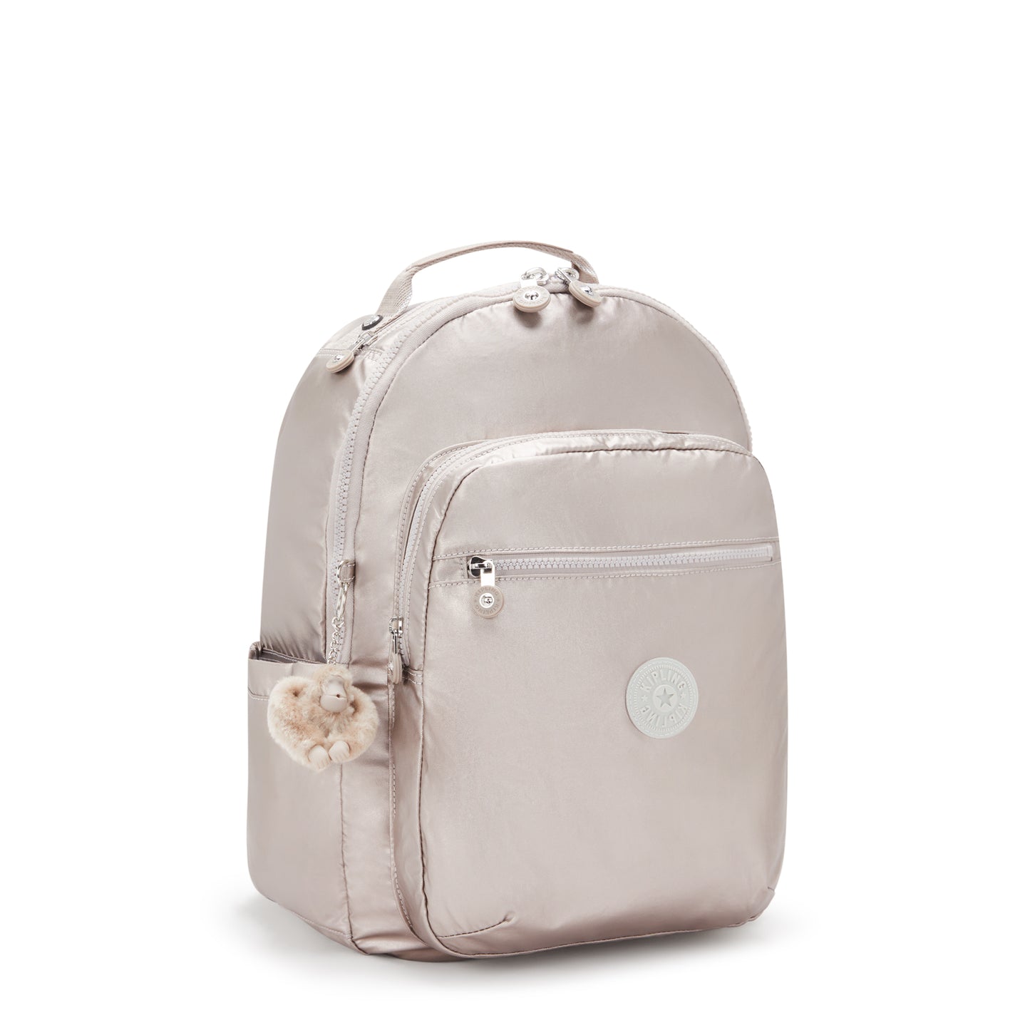 حقيبة ظهر KIPLING Seoul Metallic Glow الكبيرة I4034-48I