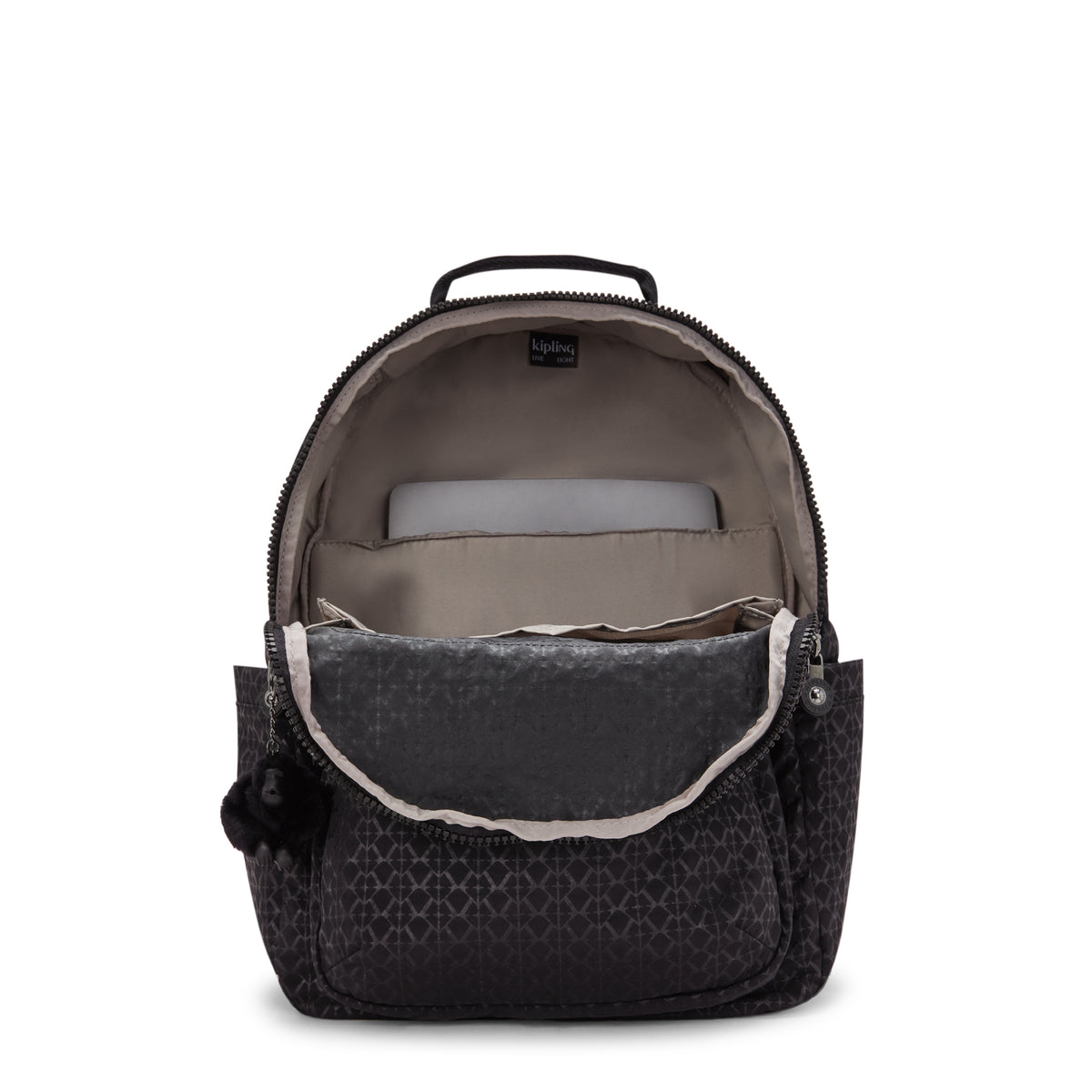 حقيبة ظهر كبيرة KIPLING Seoul Signature Emb I4034-K59