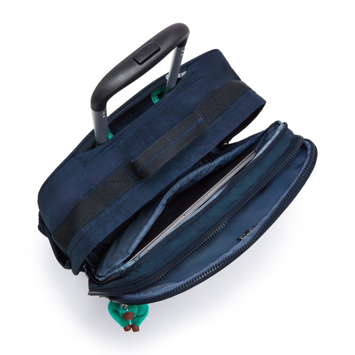 KIPLING-New Storia-حقيبة كبيرة بعجلات-أزرق أخضر Bl-I4050-CD7