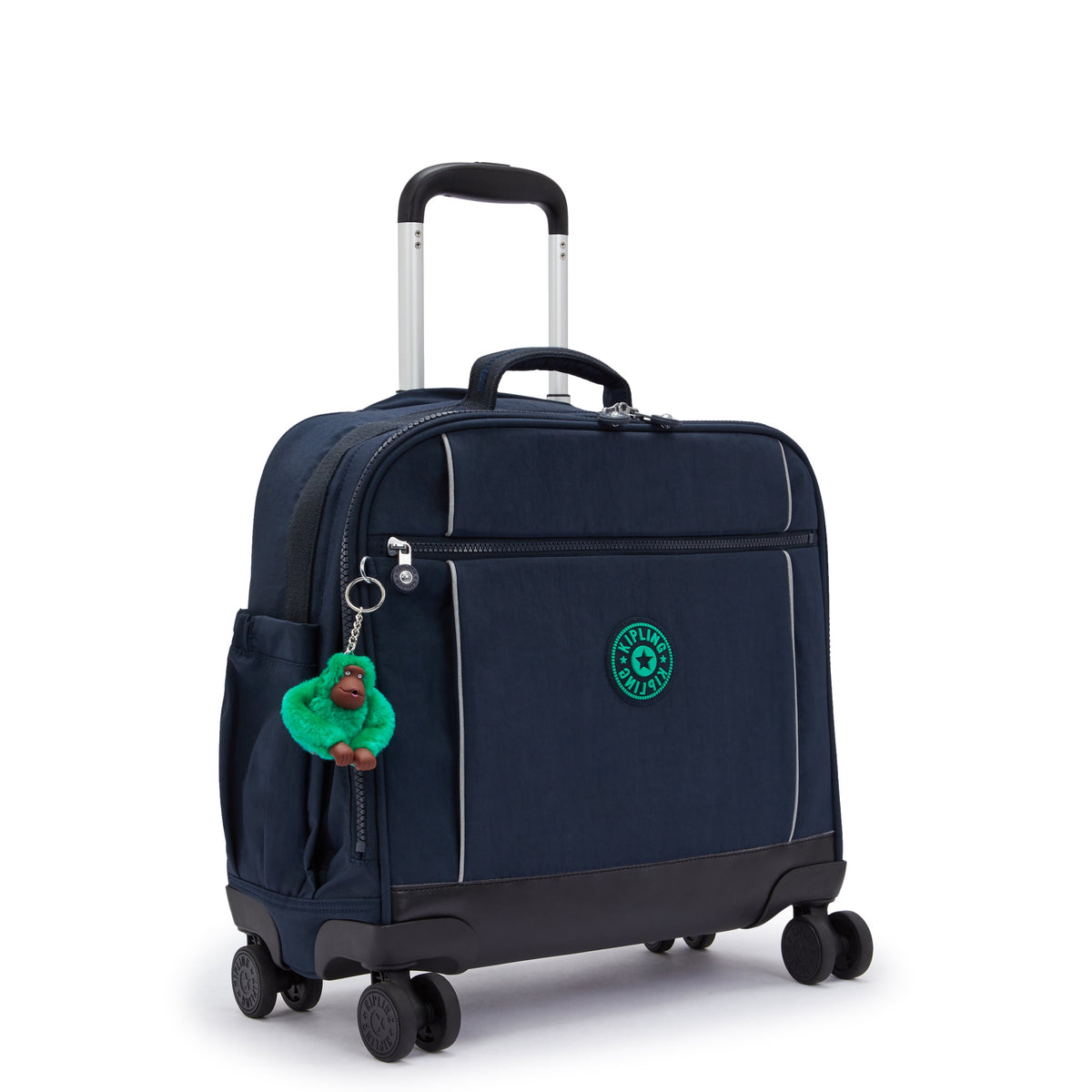 KIPLING-New Storia-حقيبة كبيرة بعجلات-أزرق أخضر Bl-I4050-CD7