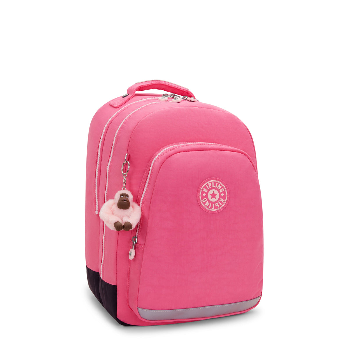 حقيبة ظهر كيبلينج كبيرة من فئة Happy Pink C C2I4053-BZ8