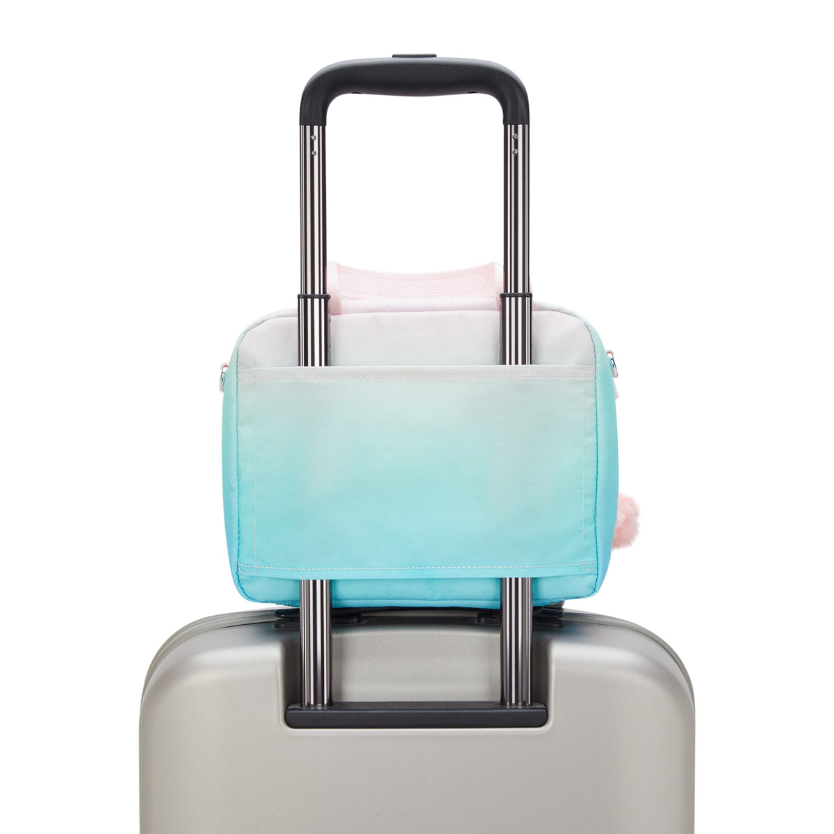 حقيبة غداء Kipling Miyo Gradient Sea كبيرة مع جراب عربة I4126-63U
