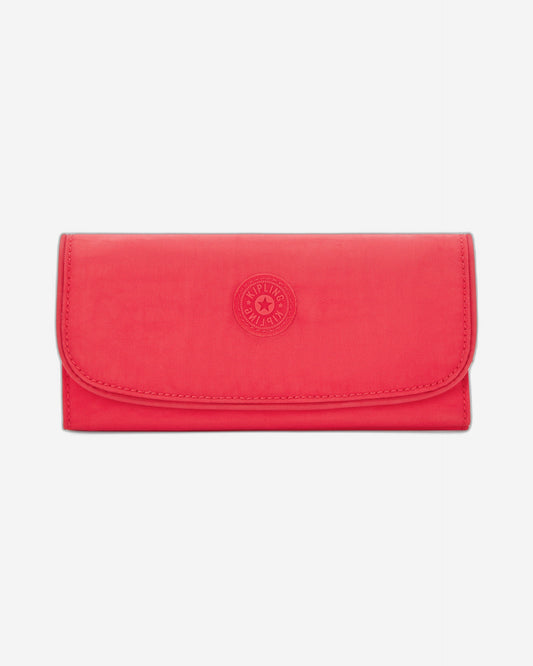Kipling Money Land Escape محفظة كبيرة حمراء I4191-5DX