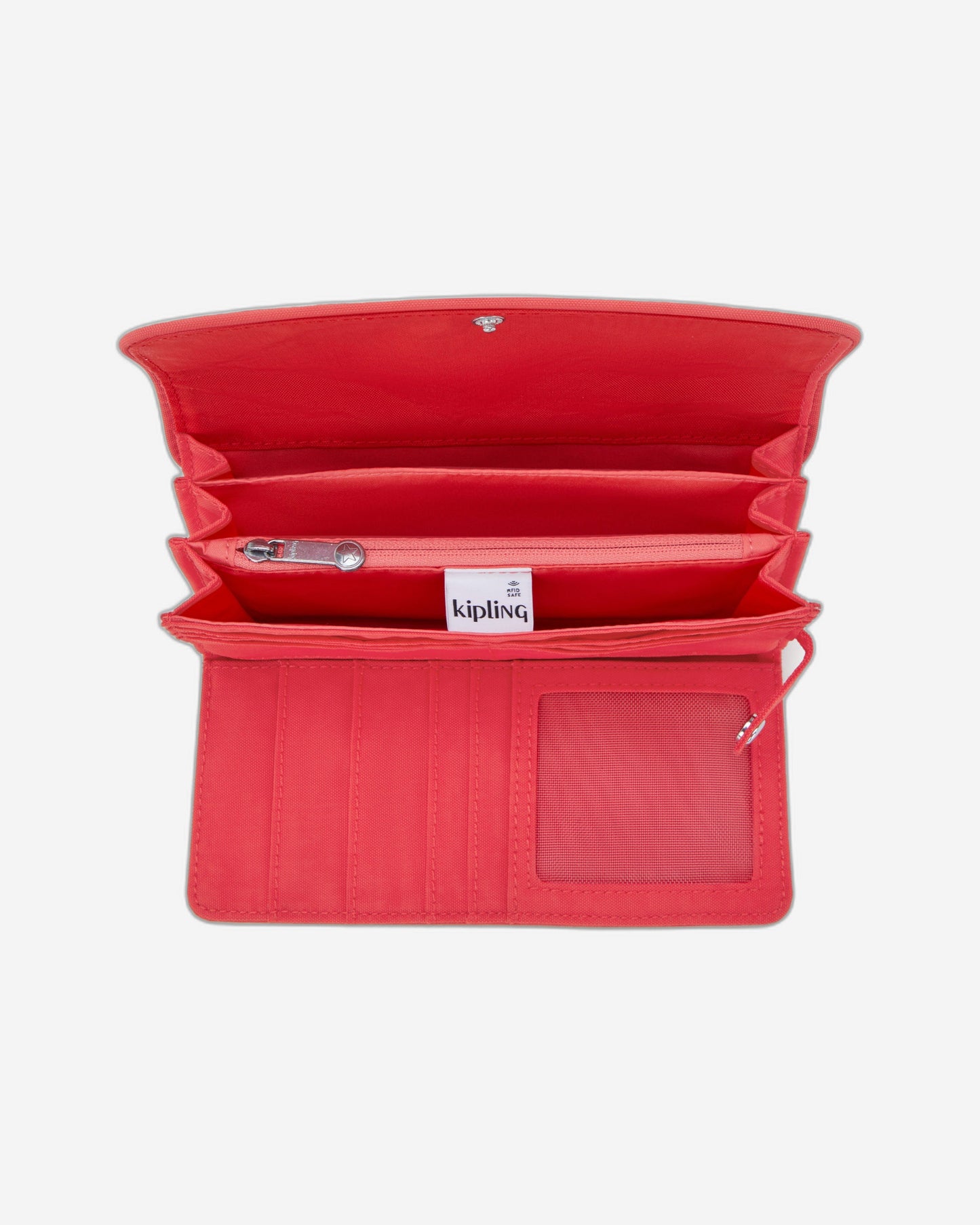 Kipling Money Land Escape محفظة كبيرة حمراء I4191-5DX
