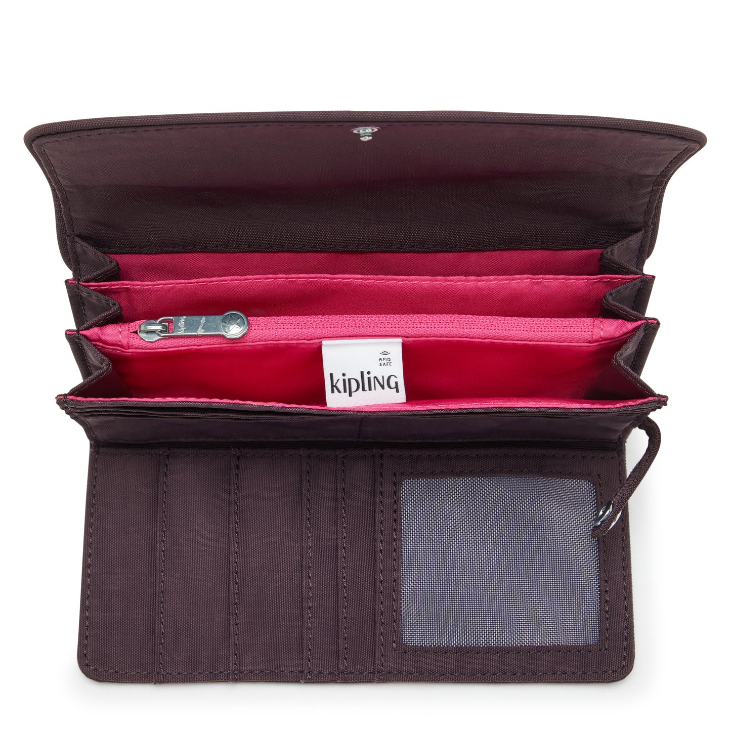محفظة Kipling Money Land Ultimate Plum Large Wallet I4191-67U