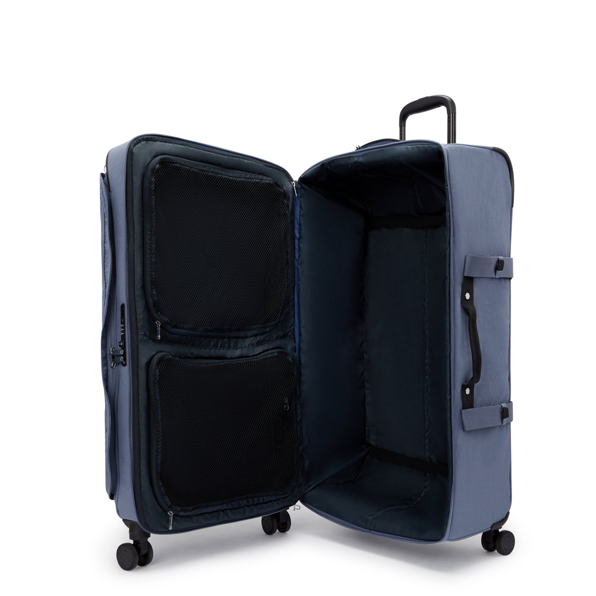 حقيبة سفر Kipling Spontaneous L Blue Lover كبيرة بعجلات I4193-56V