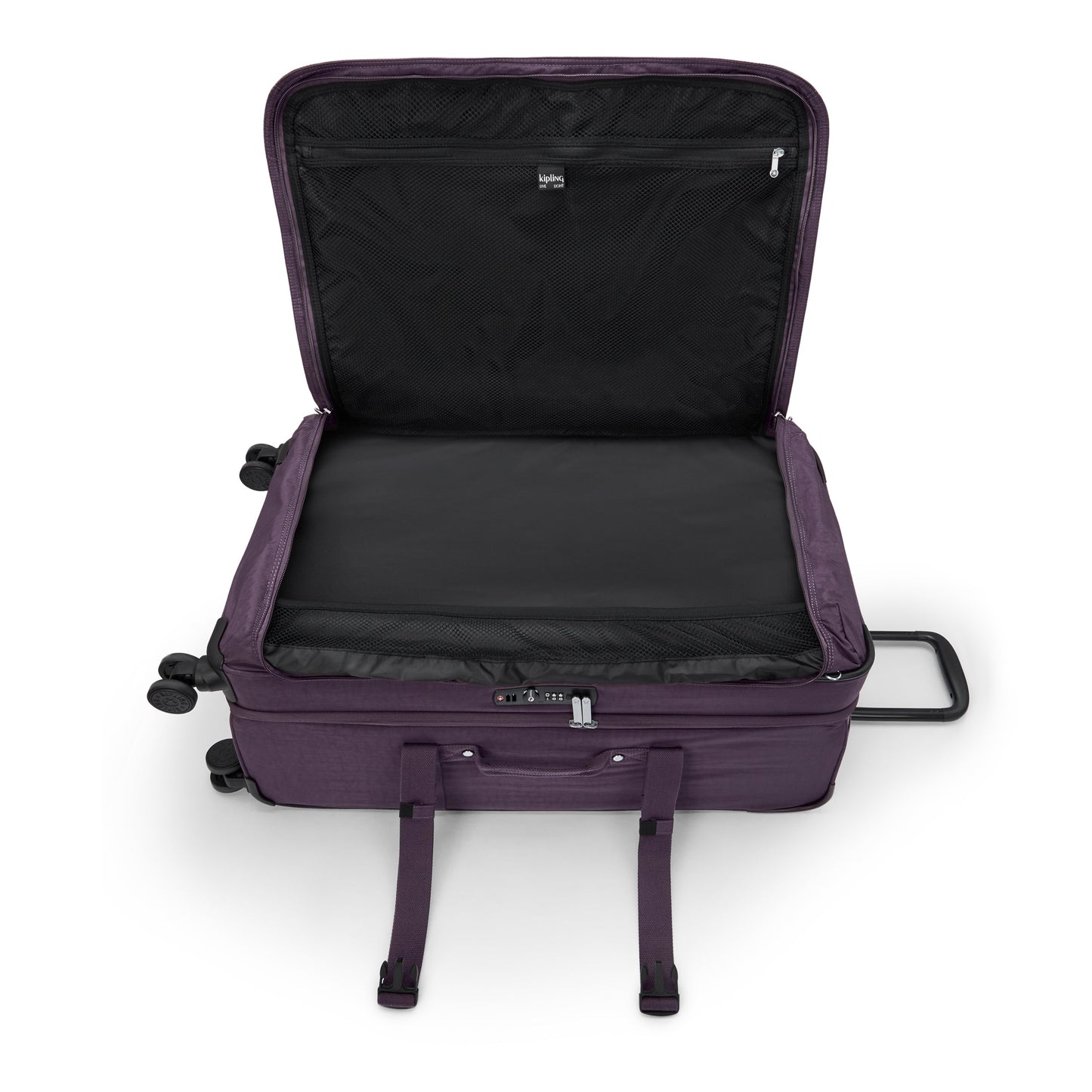 حقيبة سفر Kipling Spontaneous L Ultimate Plum ذات العجلات الكبيرة I4193-67U