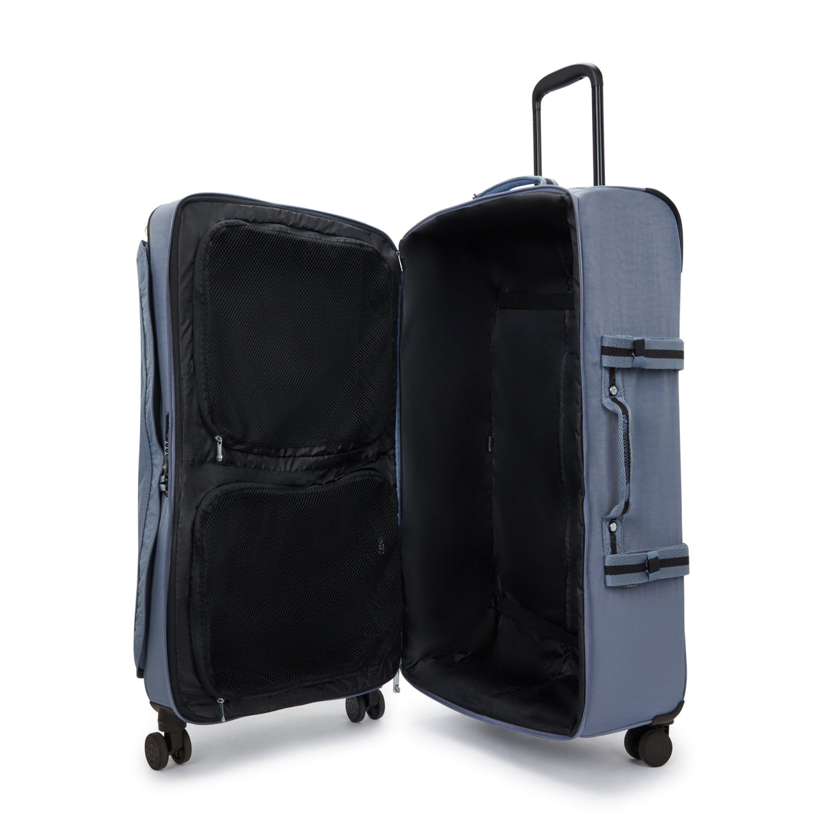 Kipling Spontaneous L Blue Stone حقيبة سفر كبيرة بعجلات I4193-6FB