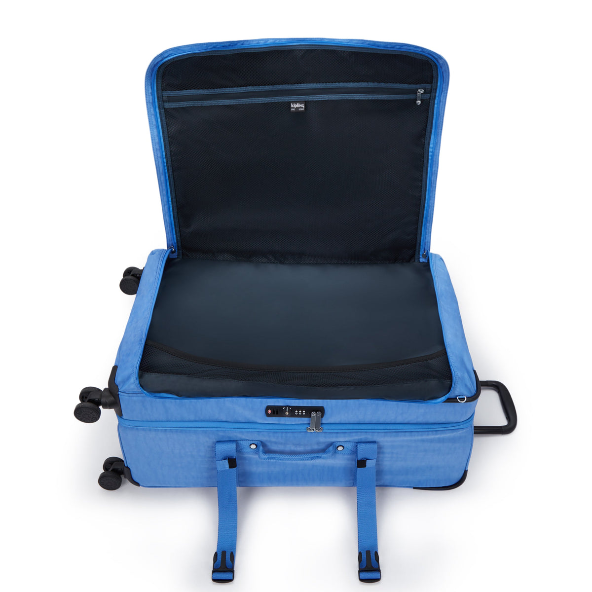 حقيبة سفر Kipling Spontaneous L Cocktail Blue كبيرة بعجلات I4193-87S