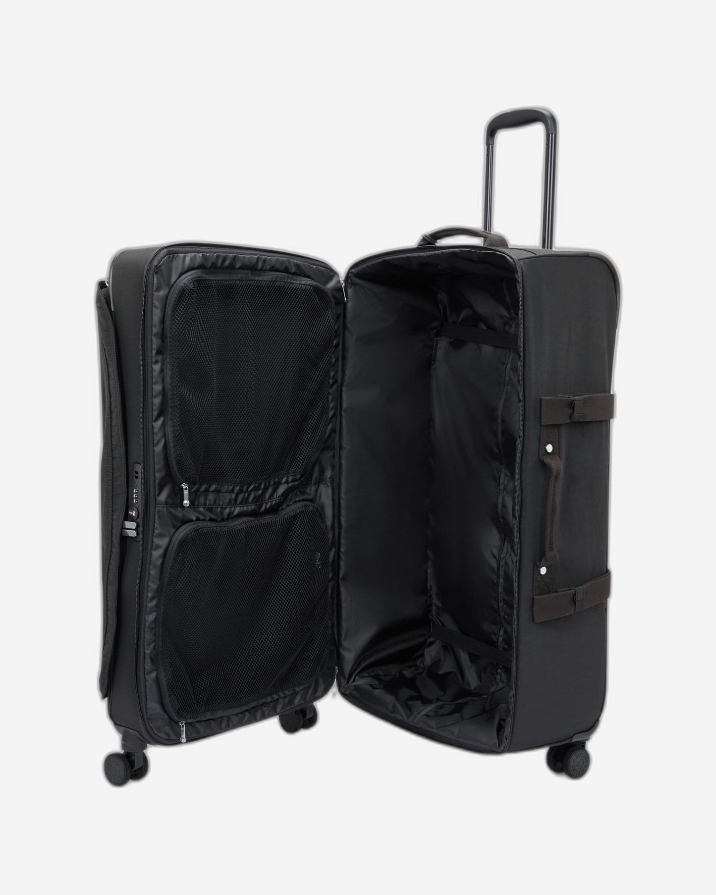 KIPLING Spontaneous L Black Noir حقيبة سفر كبيرة بعجلات I4193-P39