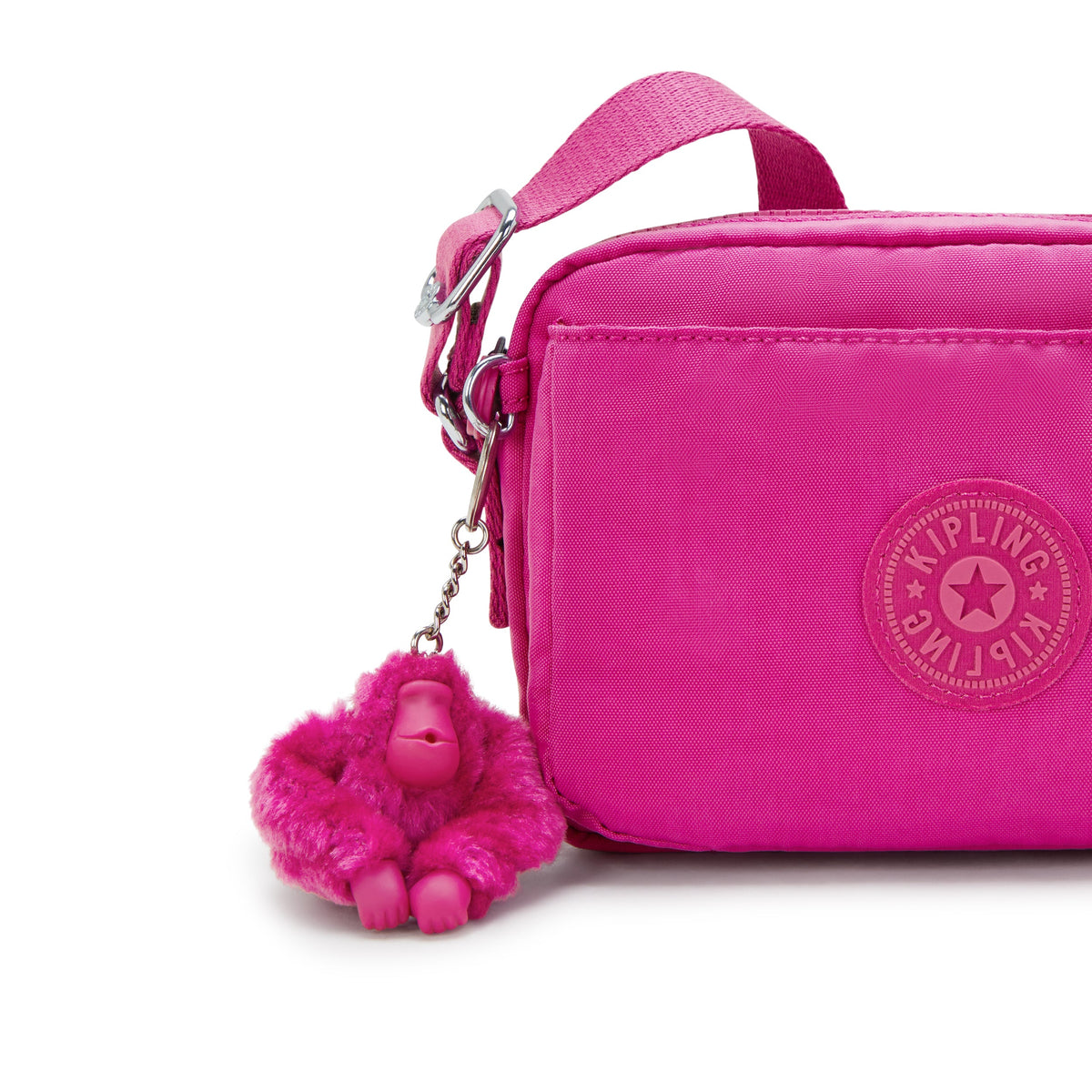 حقيبة Kipling Abanu Glowing Fuchsia Small Crossbody I4208-3KU