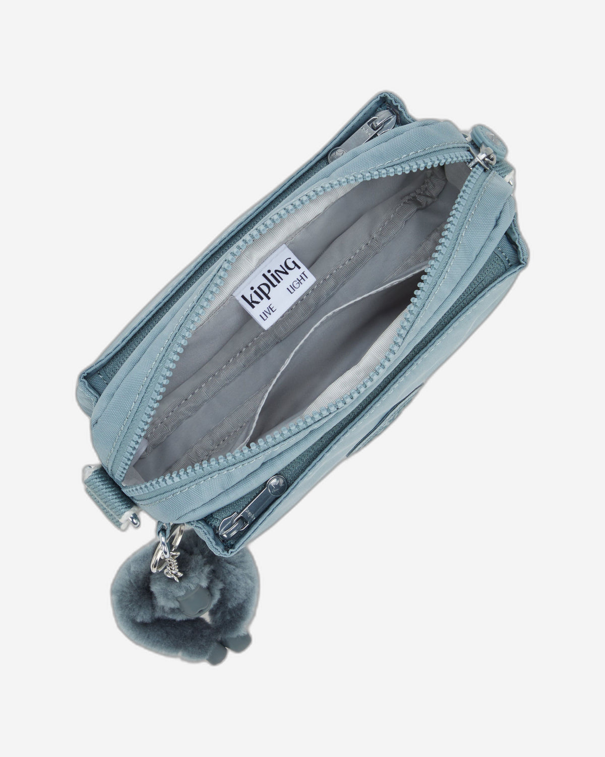 حقيبة Kipling Abanu رمادية صغيرة مريحة I4208-3NL