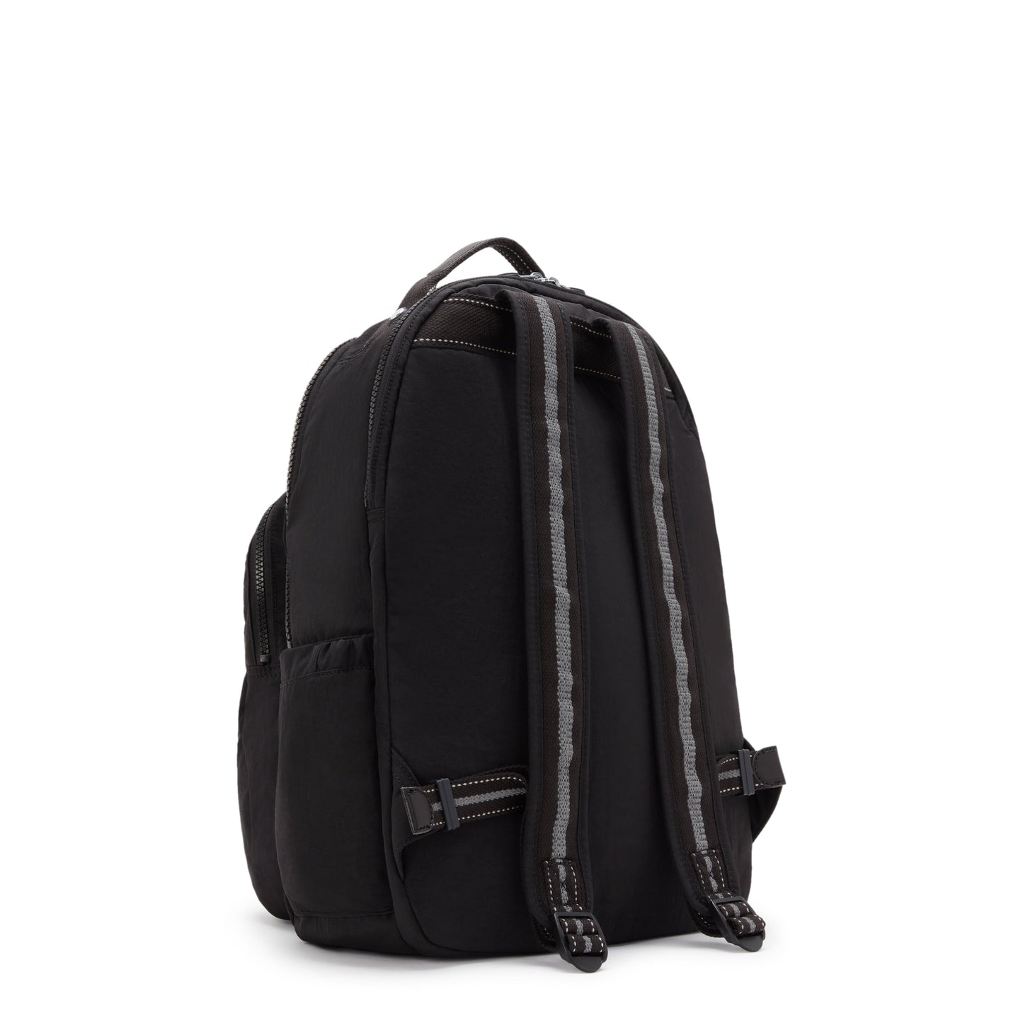 حقيبة ظهر Kipling Seoul Lap True Black كبيرة مع حيز للكمبيوتر المحمول I4275-J99