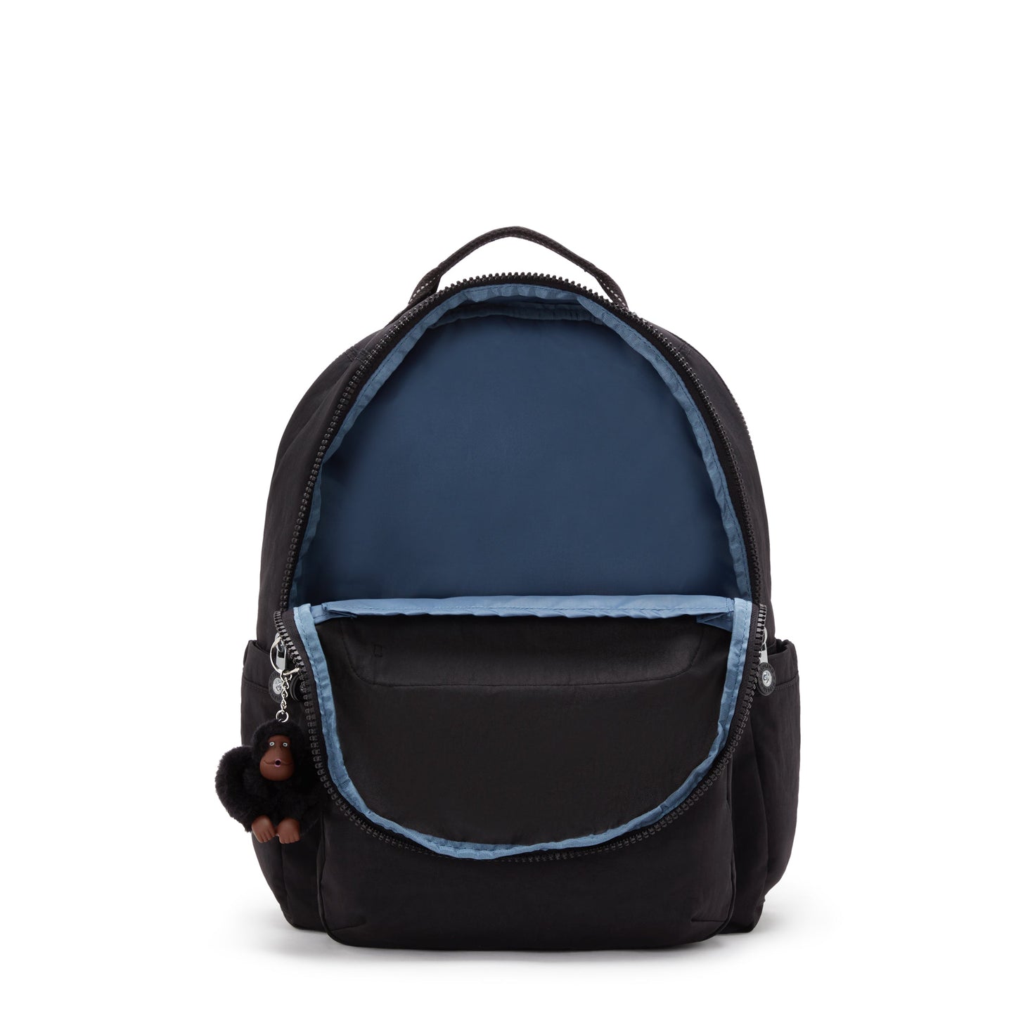 حقيبة ظهر Kipling Seoul Lap True Black كبيرة مع حيز للكمبيوتر المحمول I4275-J99
