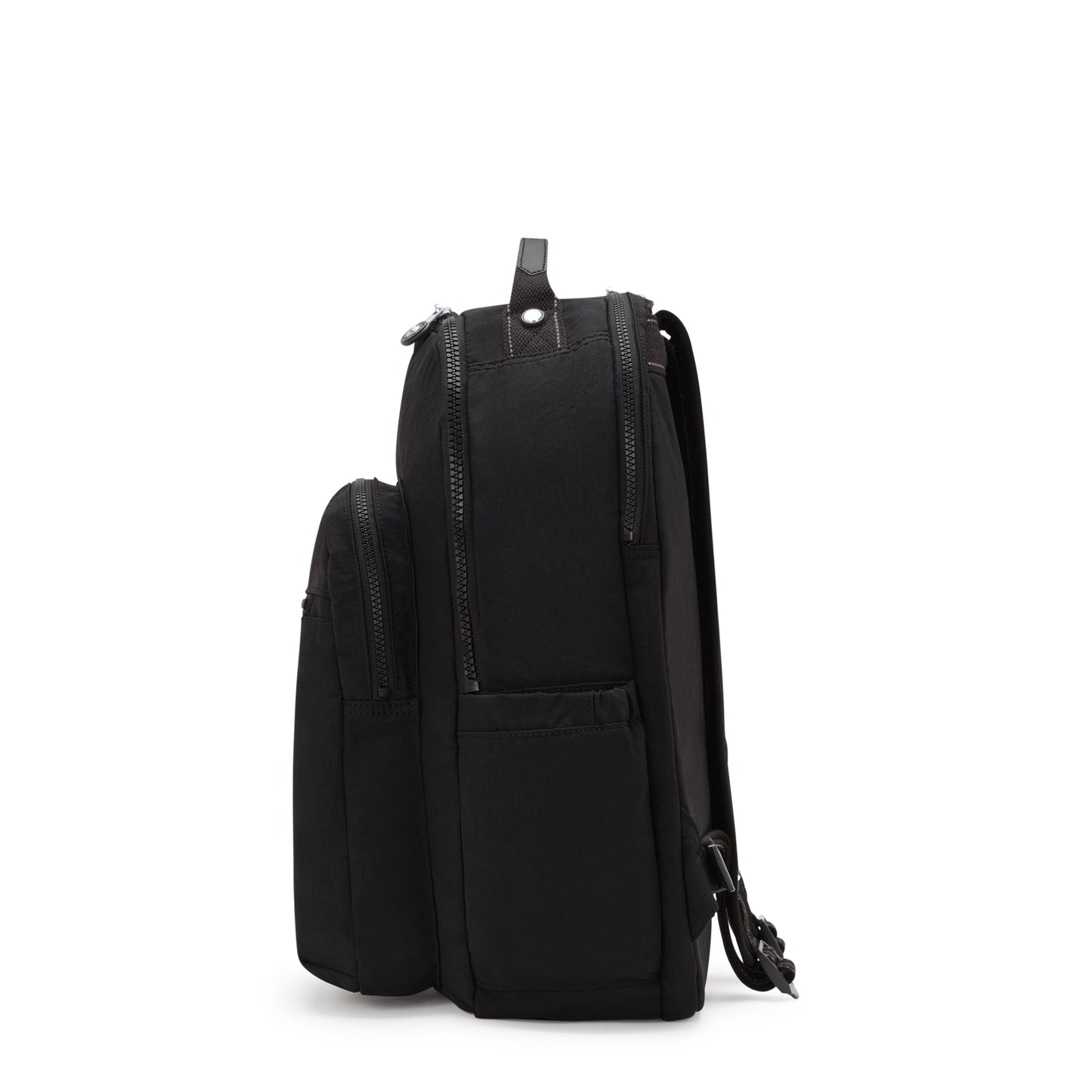 حقيبة ظهر Kipling Seoul Lap True Black كبيرة مع حيز للكمبيوتر المحمول I4275-J99