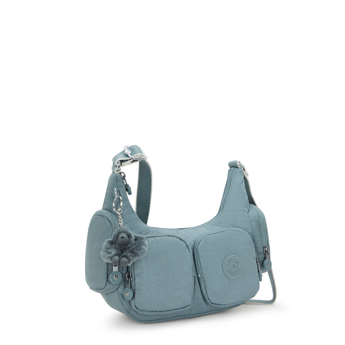 حقيبة Kipling Rikka S المريحة باللون الرمادي الصغيرة I4333-3NL