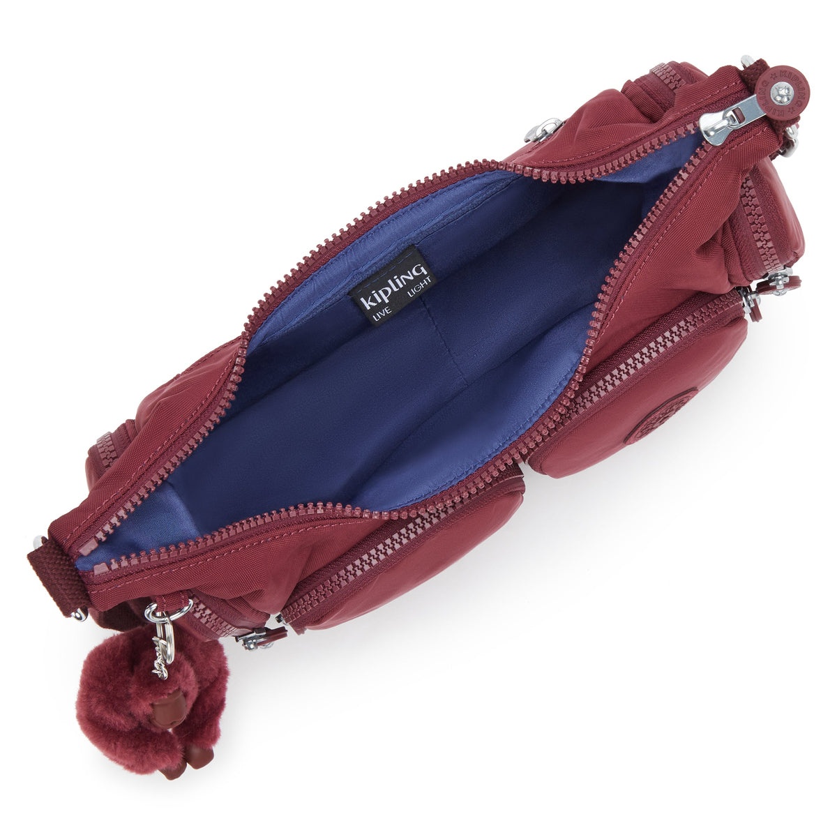 Kipling Rikka S Lounge Wine حقيبة كروس صغيرة I4333-5FW