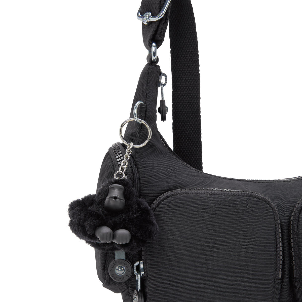 حقيبة كروس صغيرة Kipling Rikka S Black Noir I4333-P39