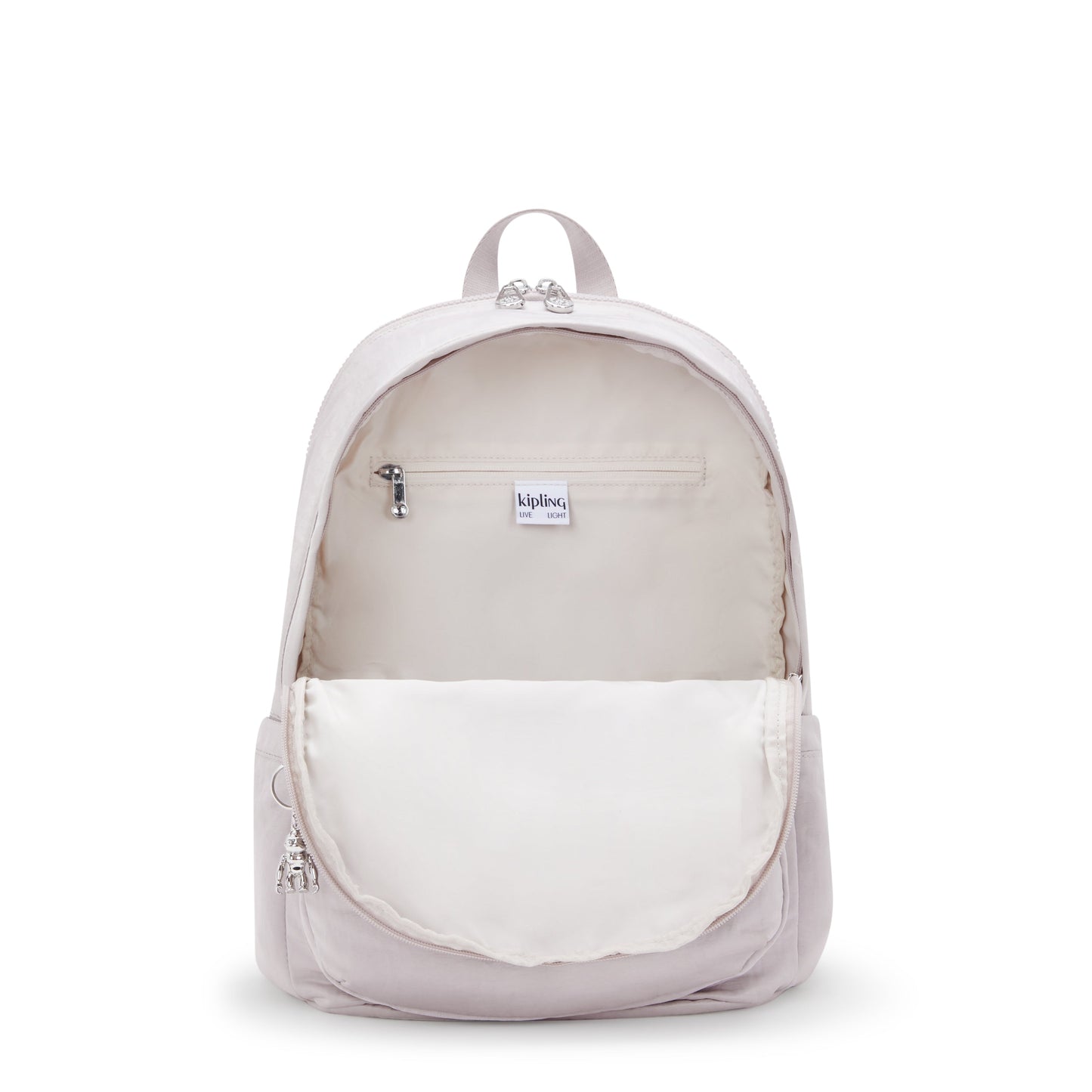 حقيبة ظهر KIPLING-Delia M-Large-Gleam Silver-I4346-K6G